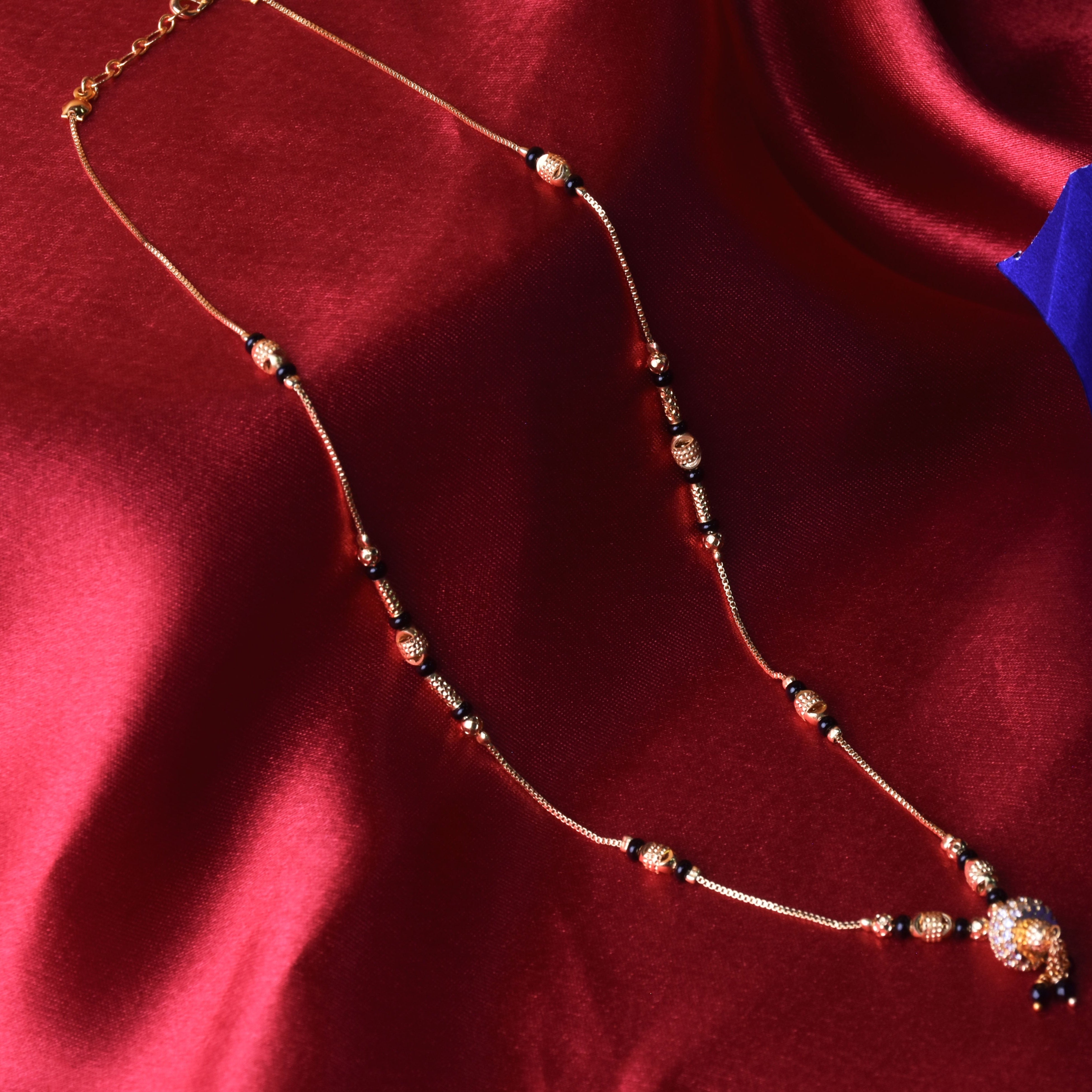 Snehal Gold Plated Mangalsutra