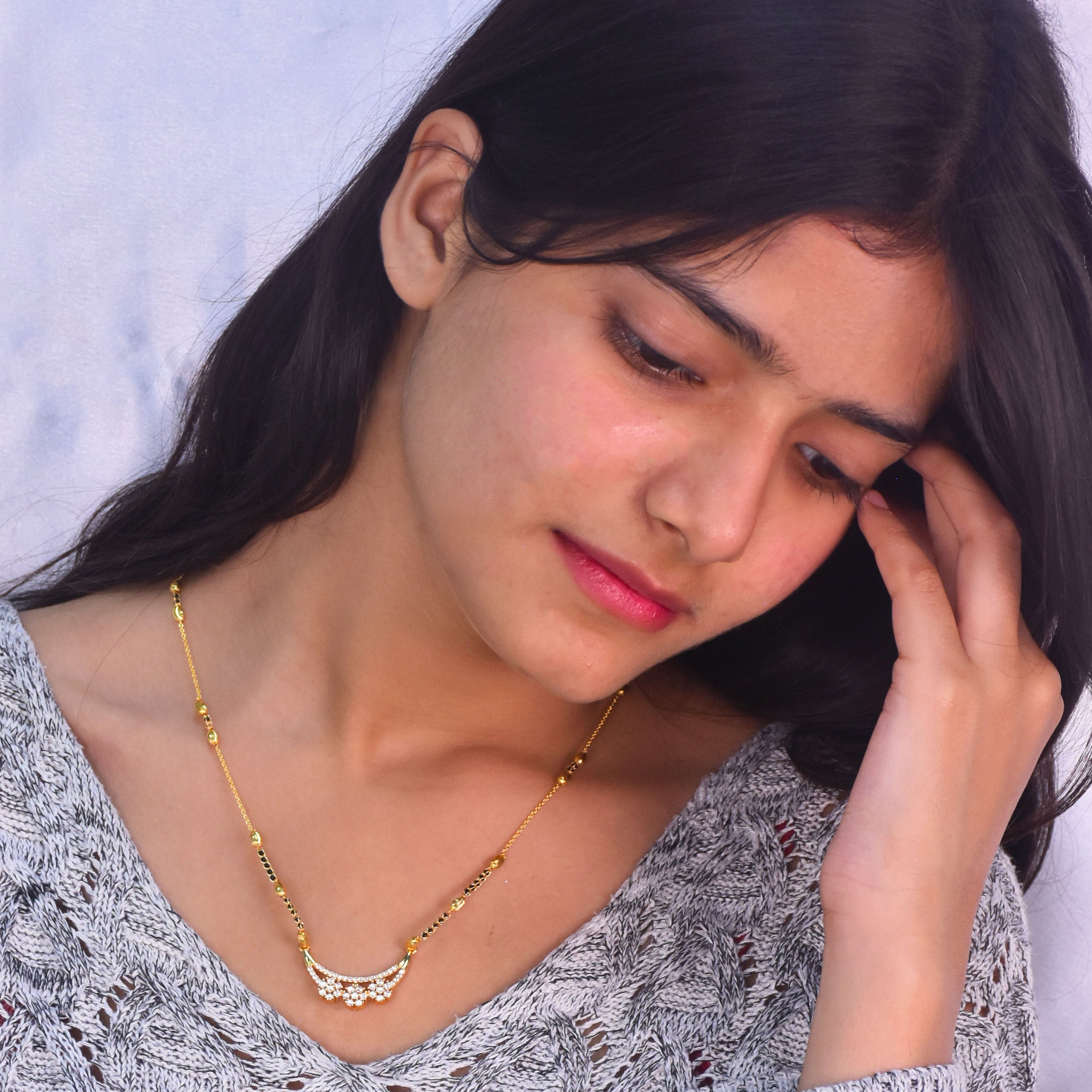 Arpita Gold Plated Mangalsutra
