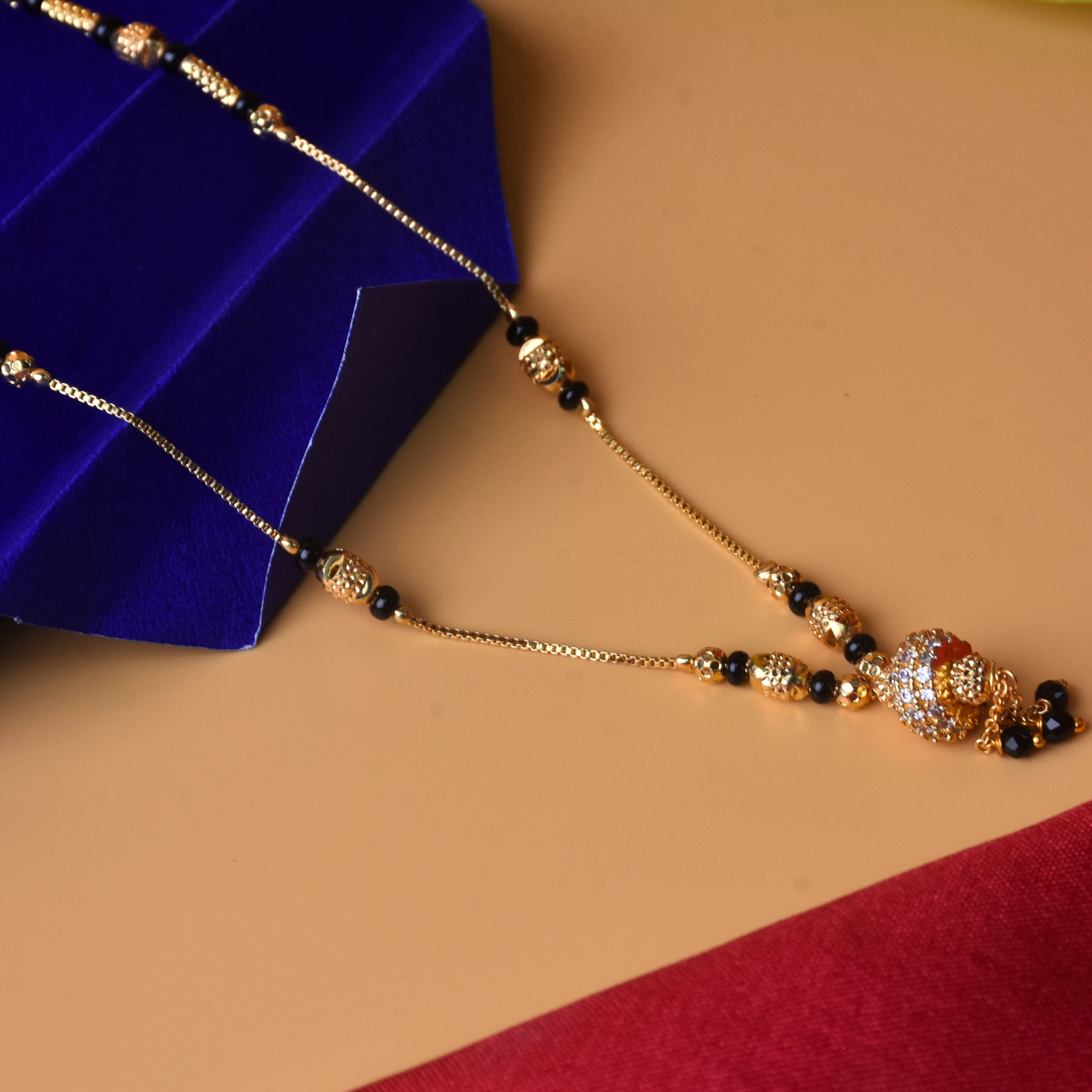 Snehal Gold Plated Mangalsutra
