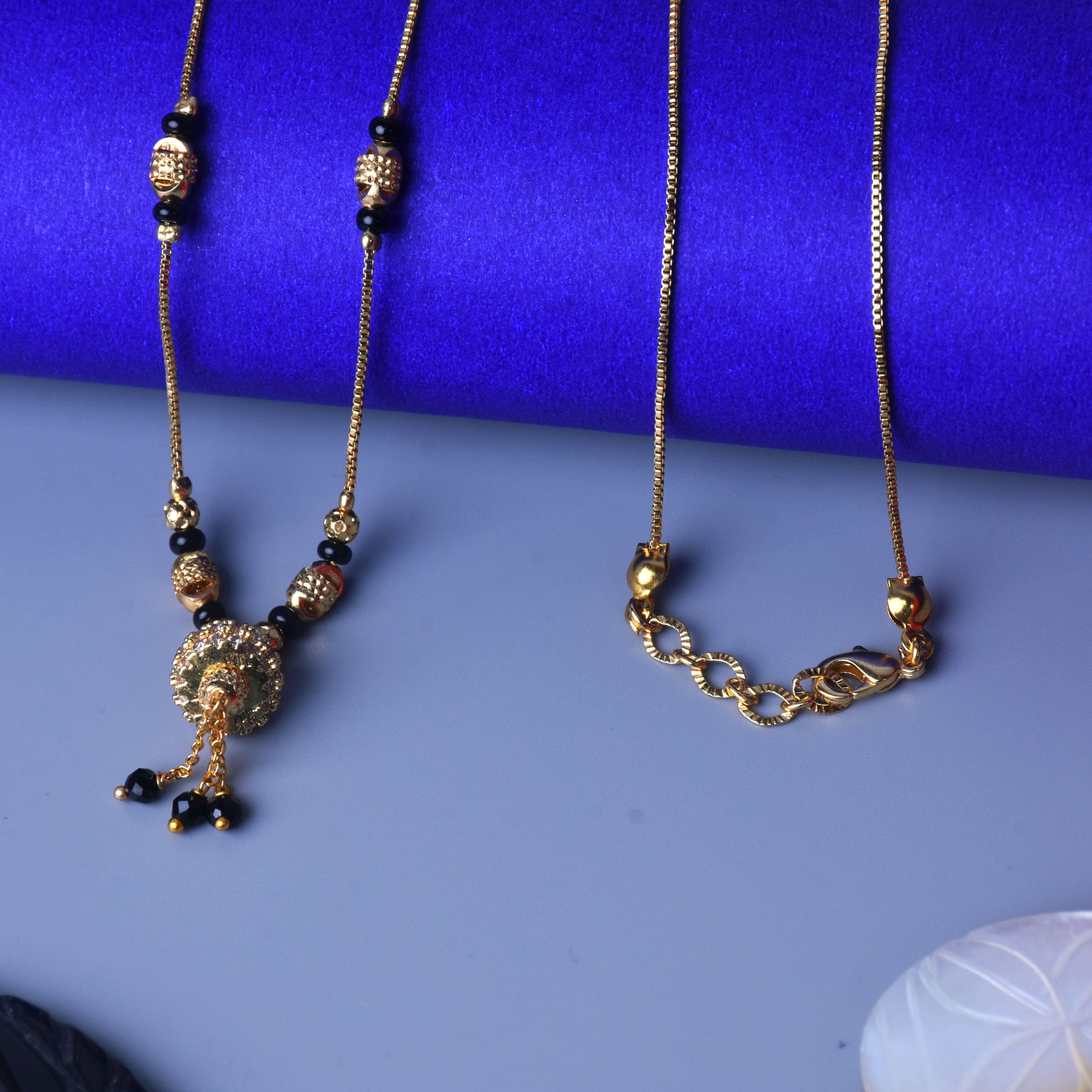 Snehal Gold Plated Mangalsutra