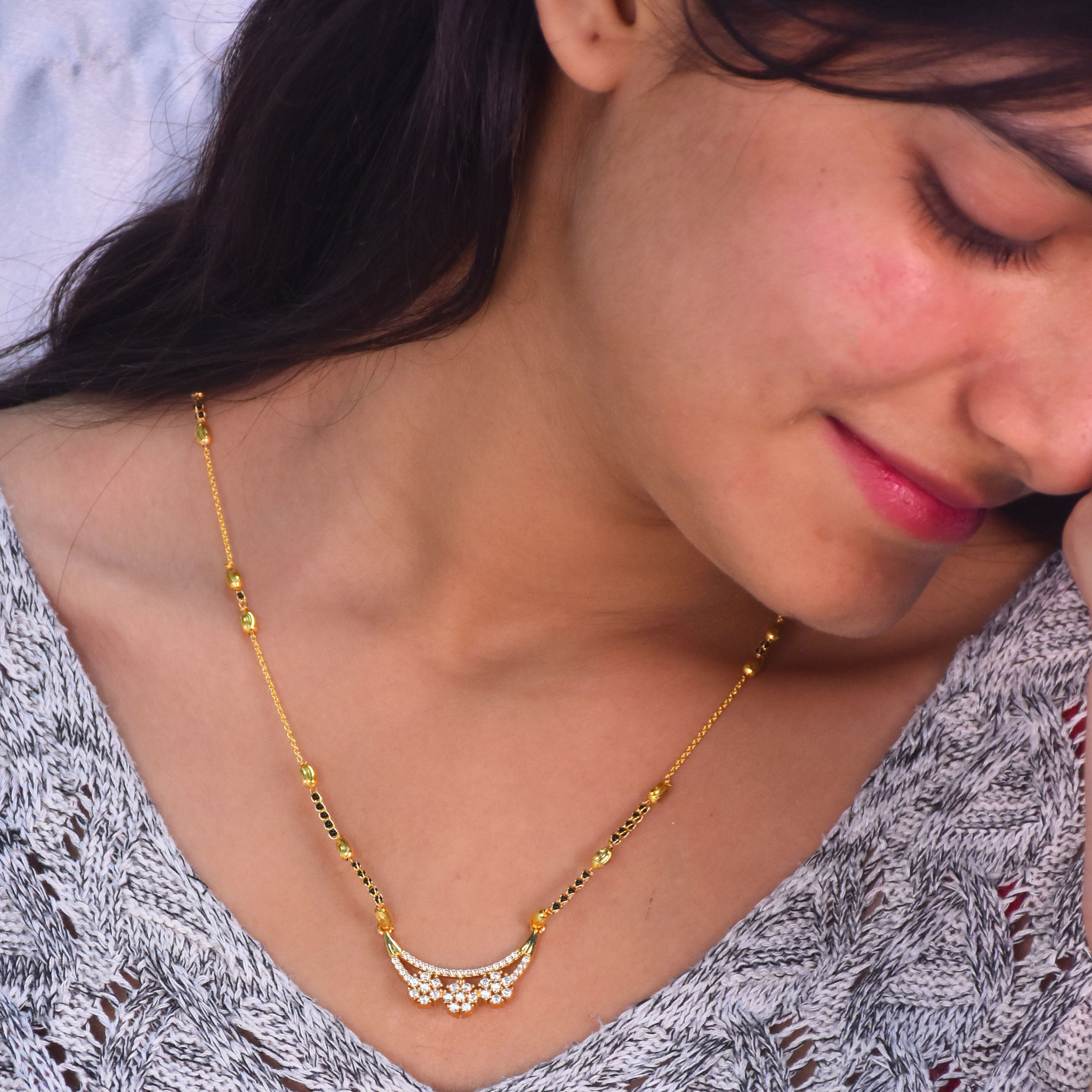 Arpita Gold Plated Mangalsutra