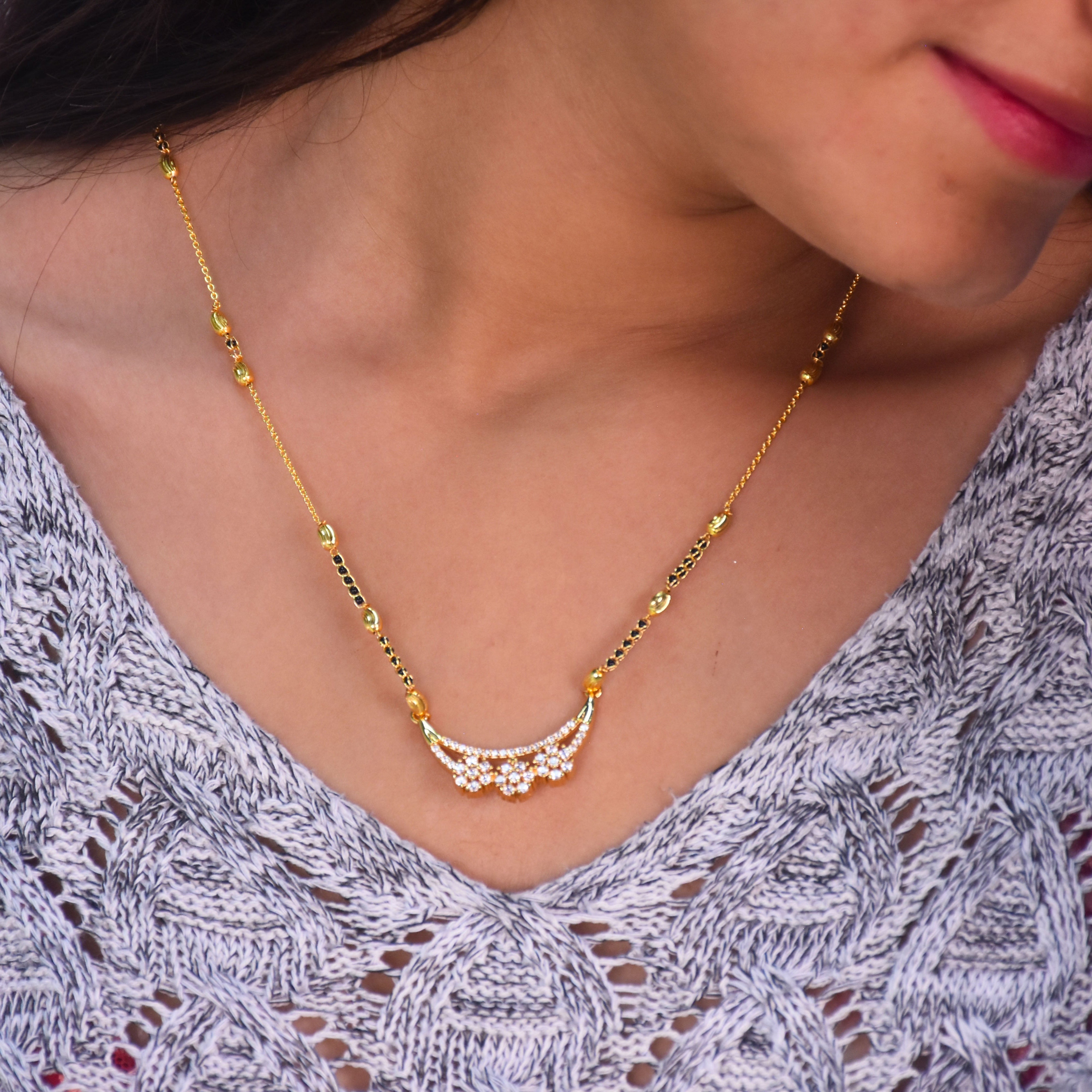 Arpita Gold Plated Mangalsutra