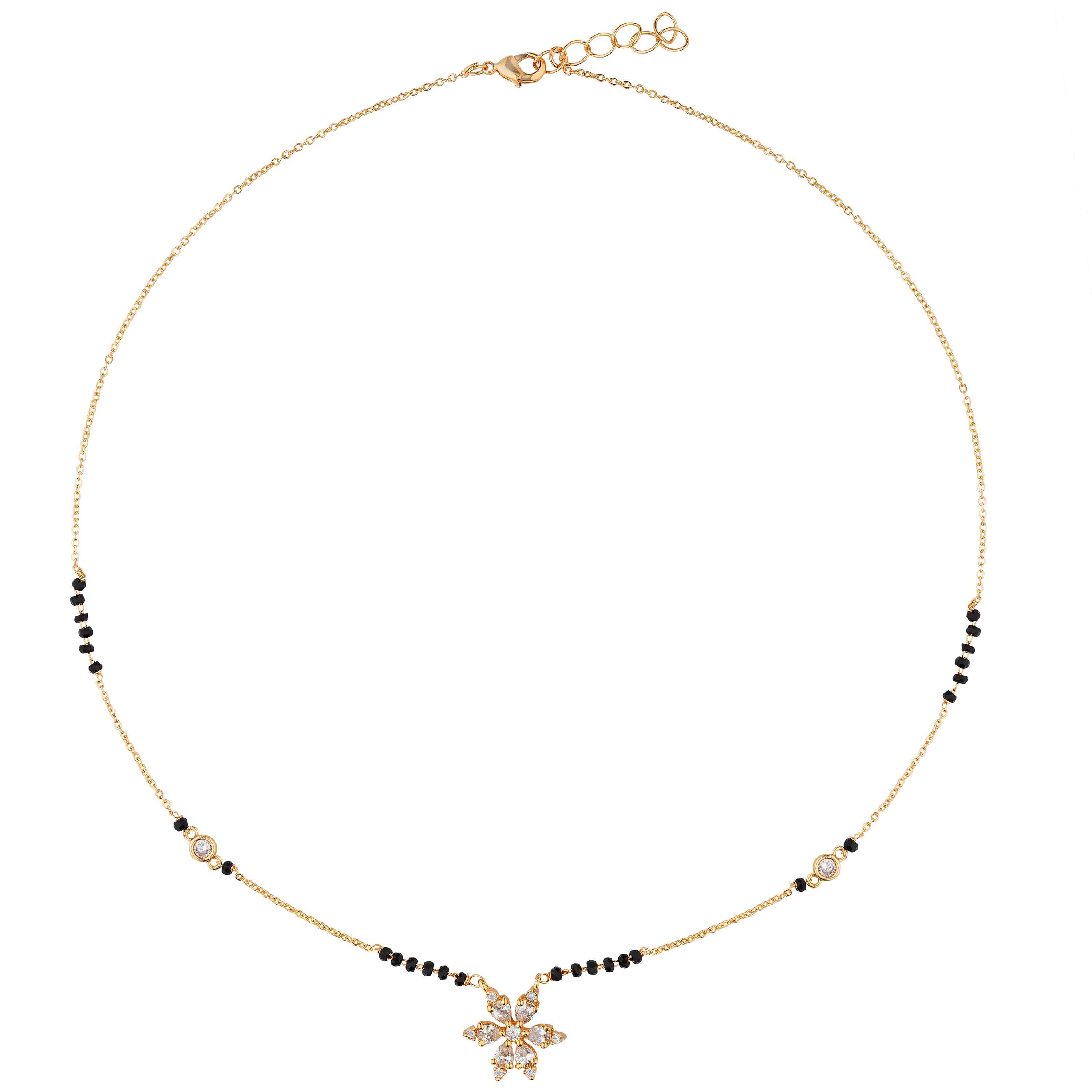 Nida Gold Plated Mangalsutra