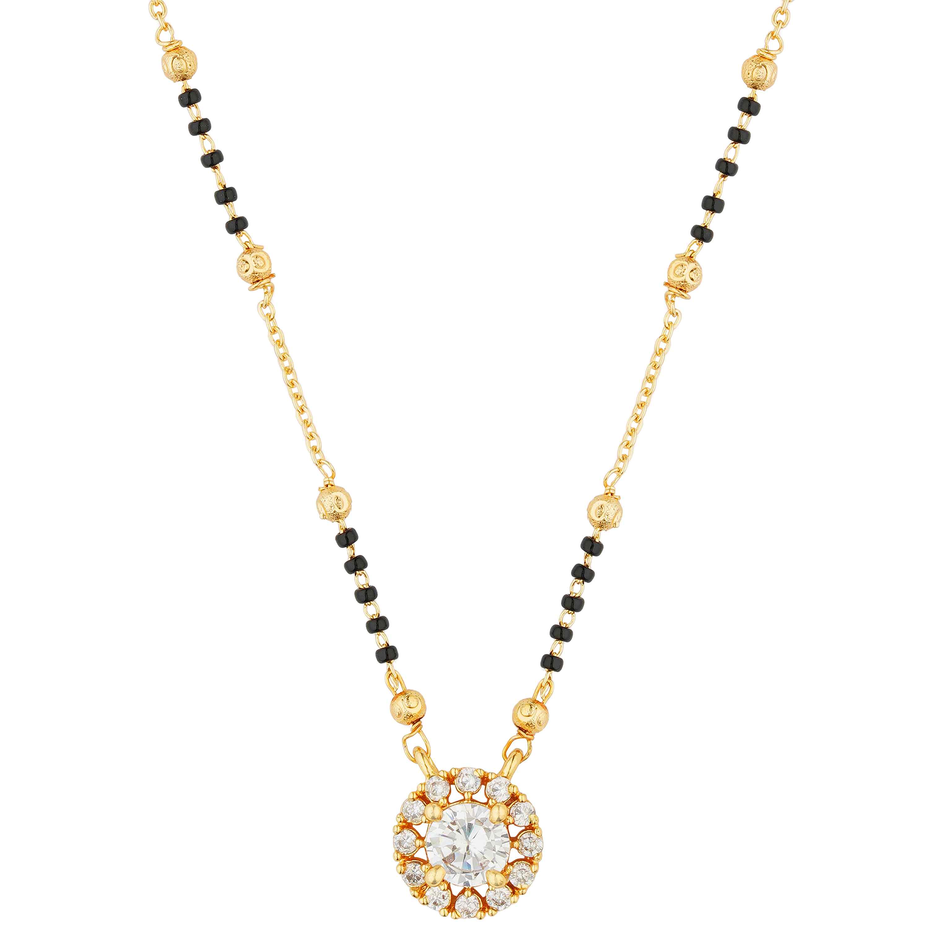 Radhika Gold Plated Mangalsutra