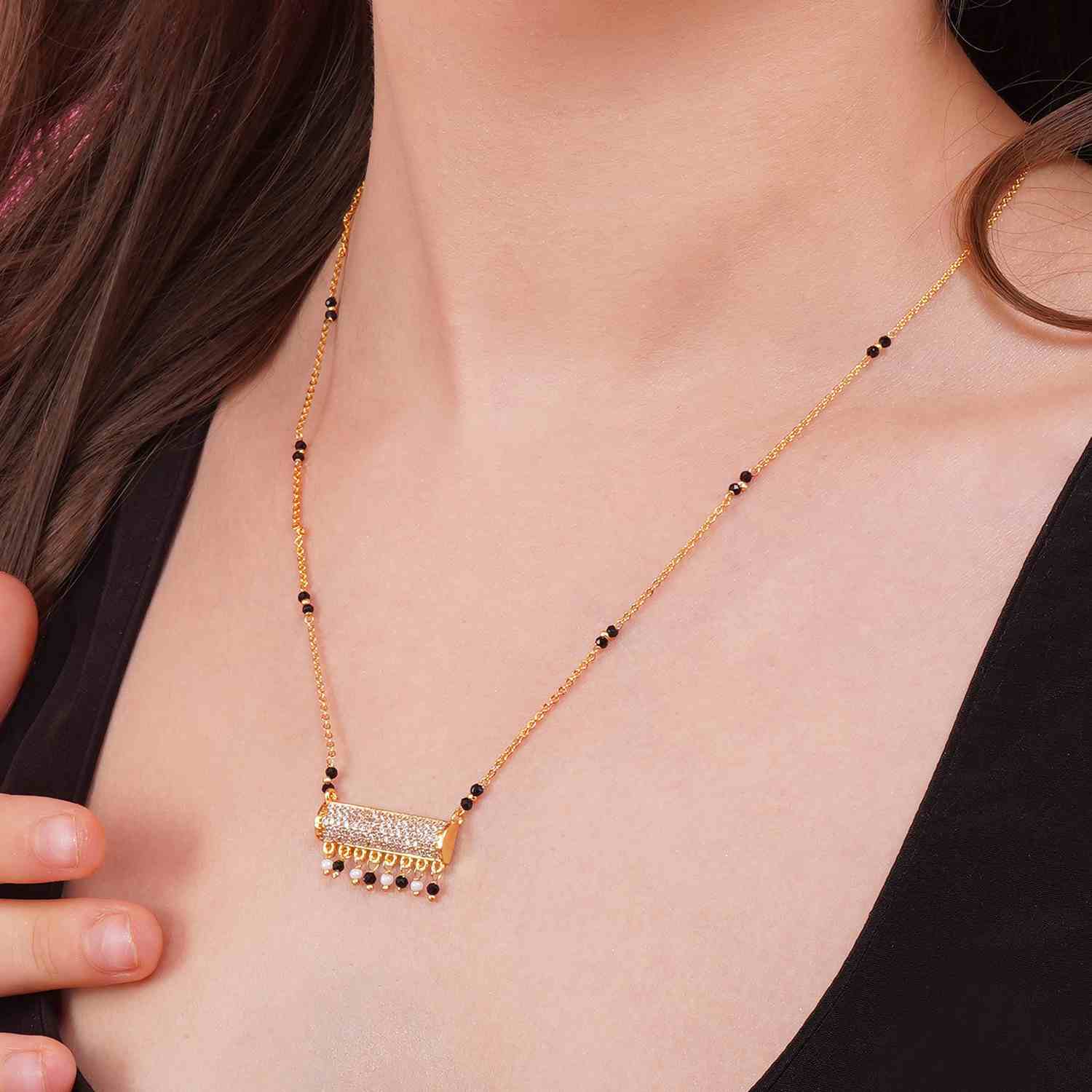 Tripti Gold Plated Mangalsutra