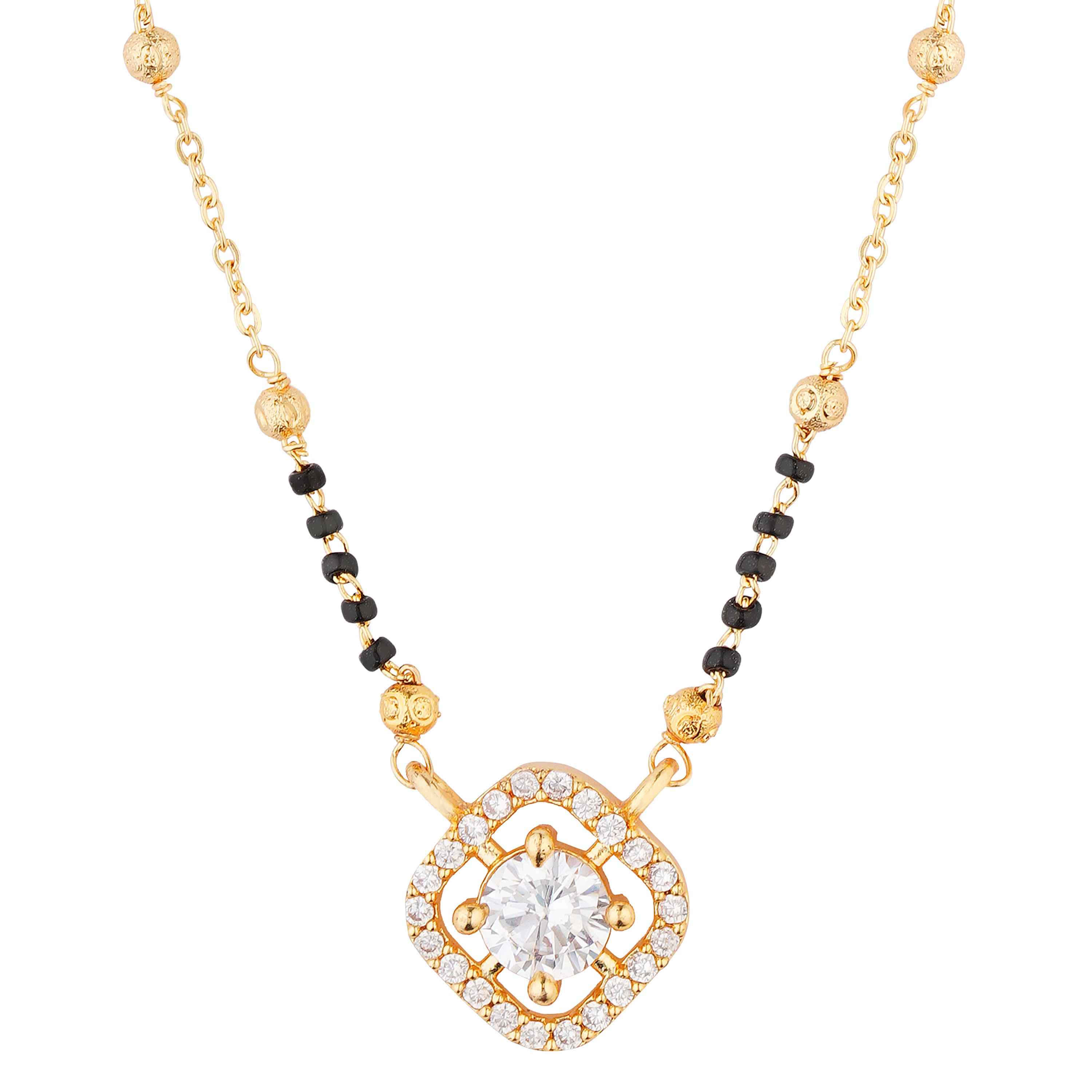 Anusha Gold Plated Mangalsutra