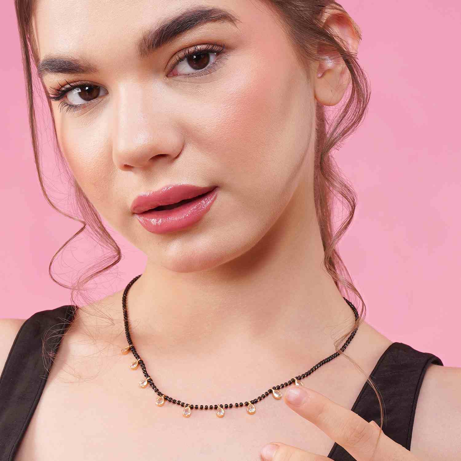 Shiwara Gold Plated Mangalsutra