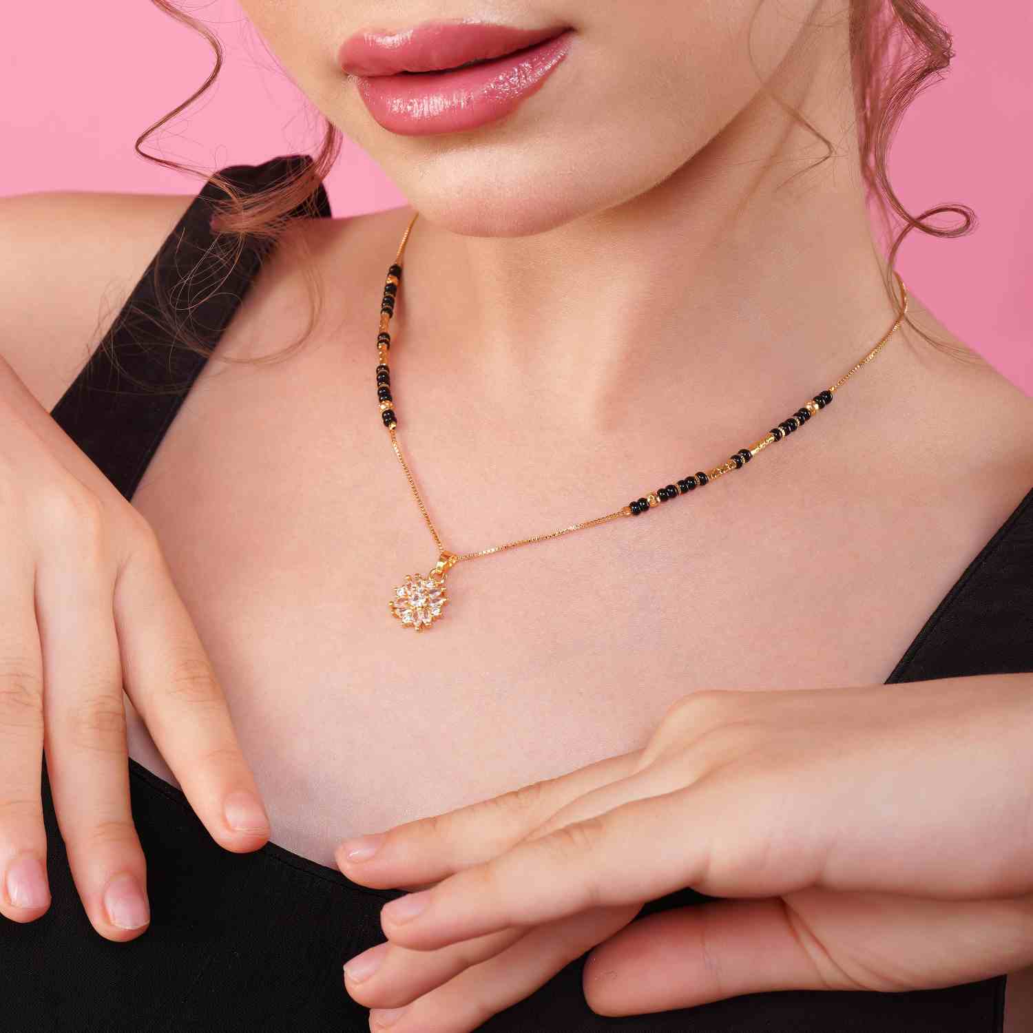 Zeenat Gold Plated Mangalsutra