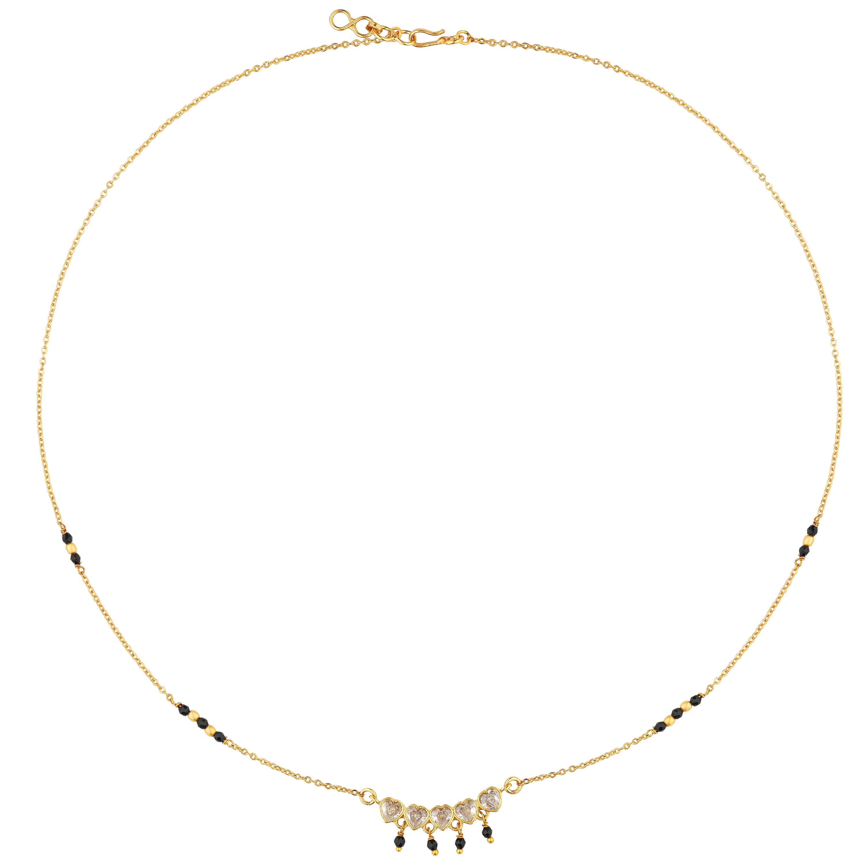 Nikita Gold Plated Mangalsutra