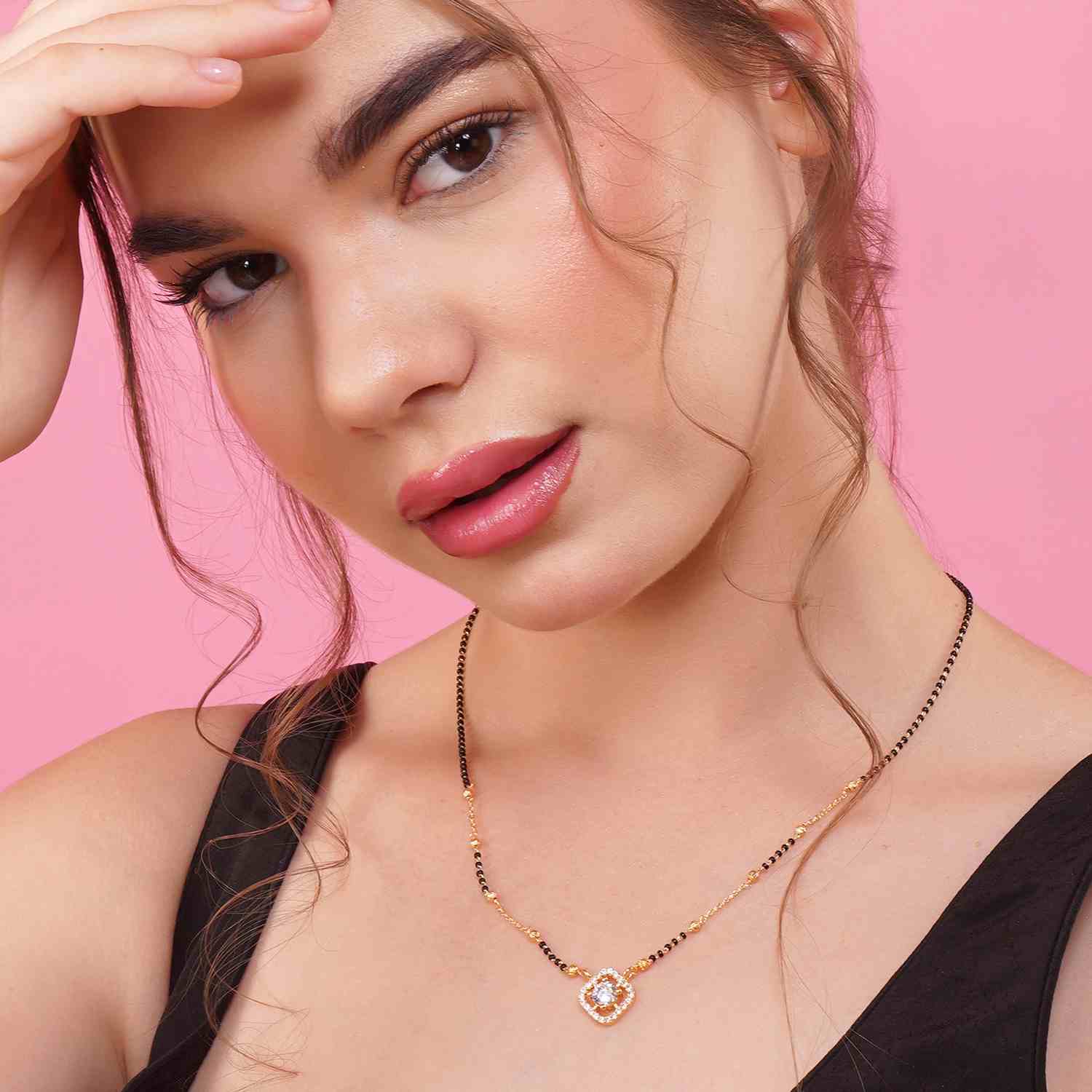 Anusha Gold Plated Mangalsutra