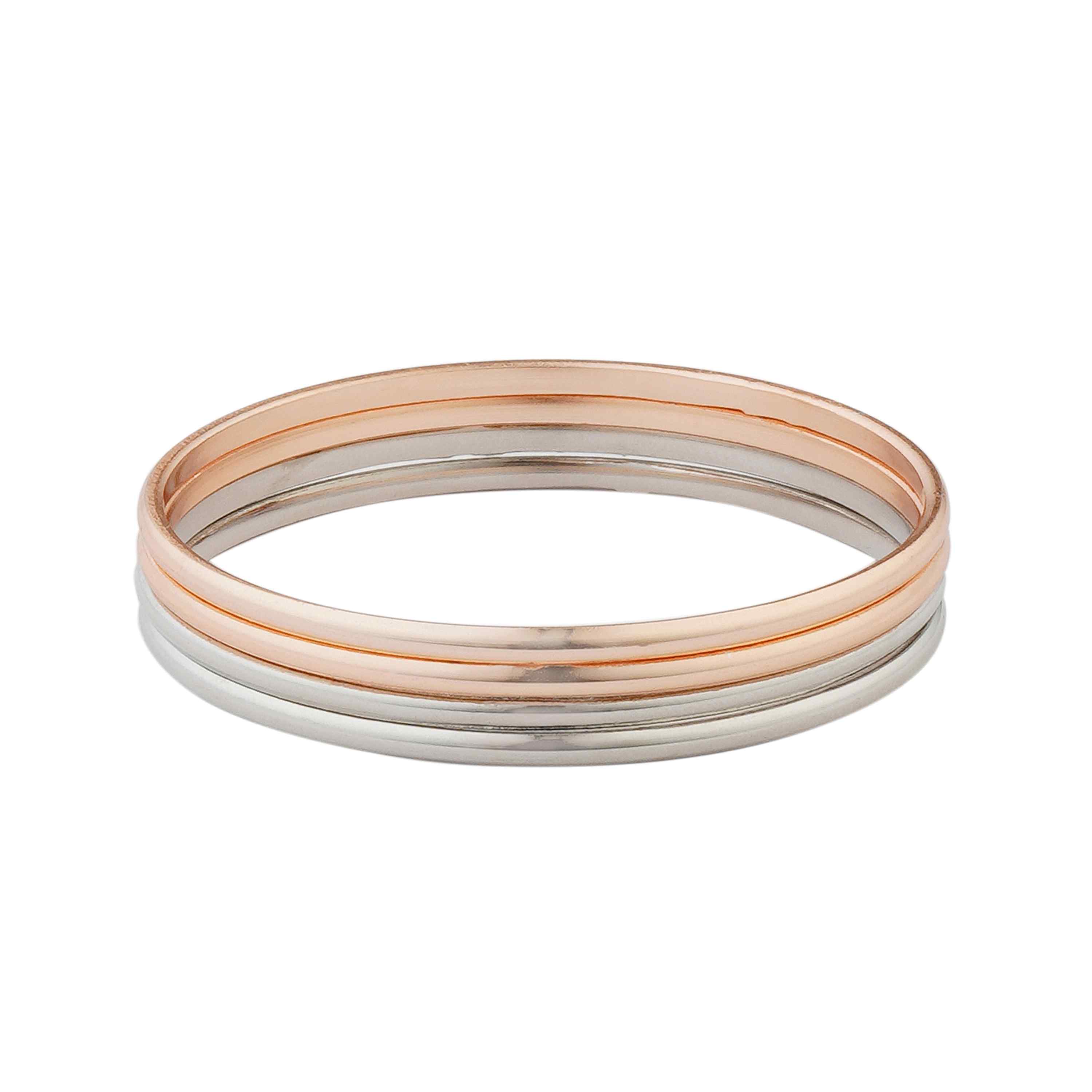 Arohika Gold Plated Bangles ( Set of 8 )