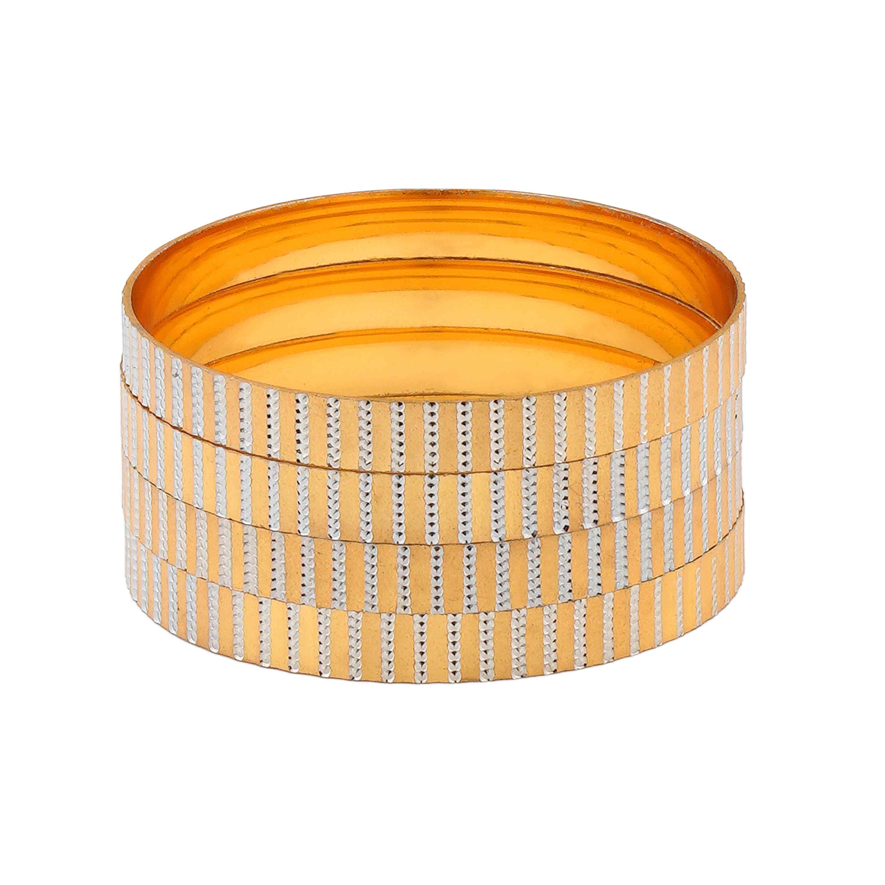 Anusiya Gold Plated Bangles ( Set of 4 )