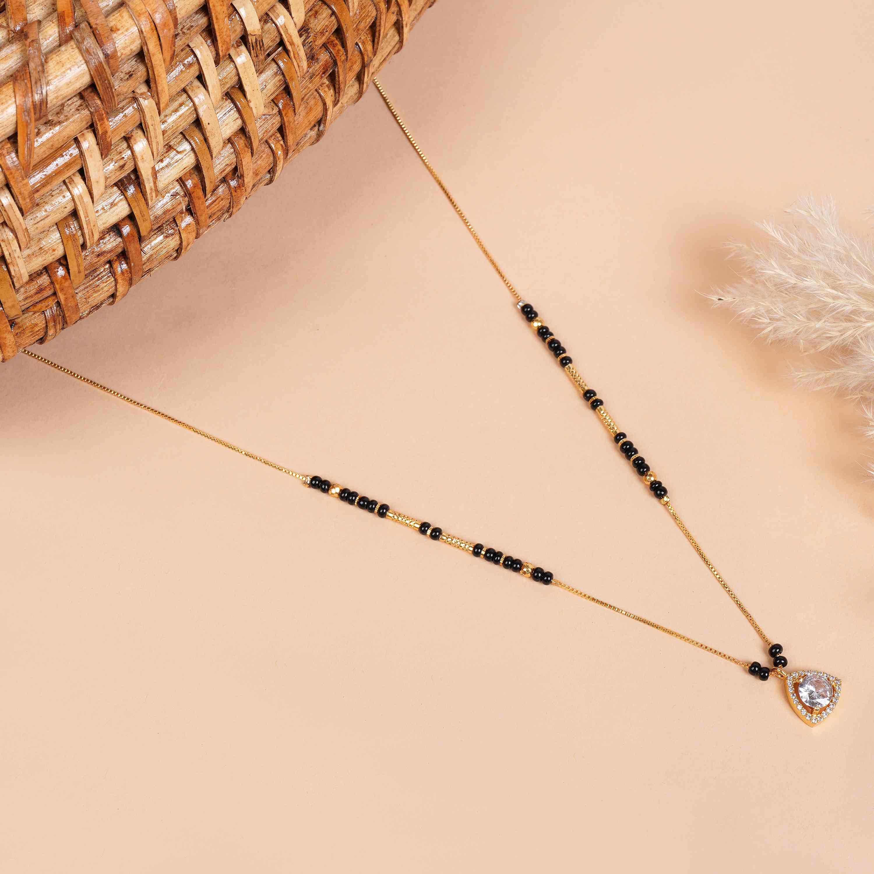 Arohi Gold Plated Mangalsutra