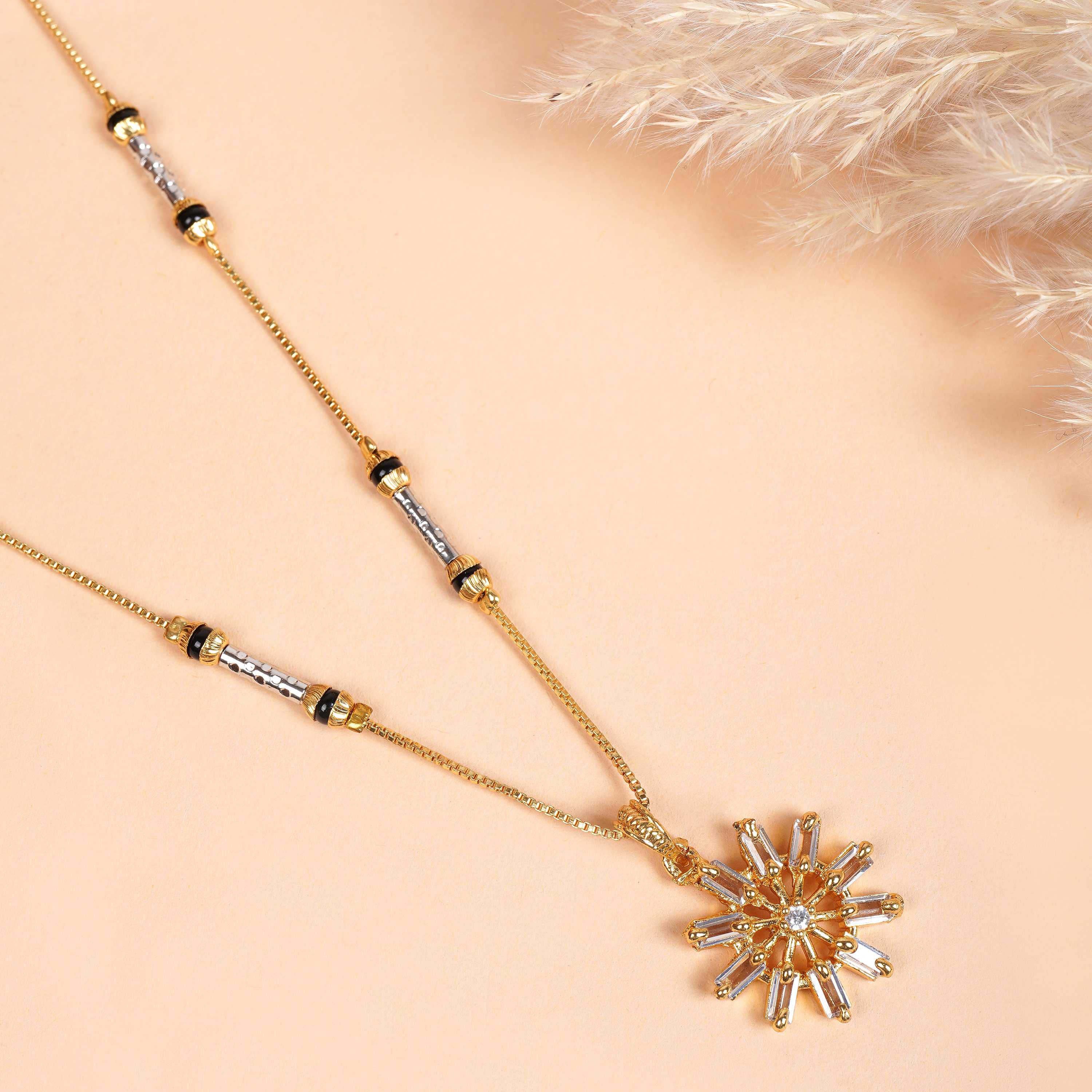 Surajmukhi Gold Plated Mangalsutra