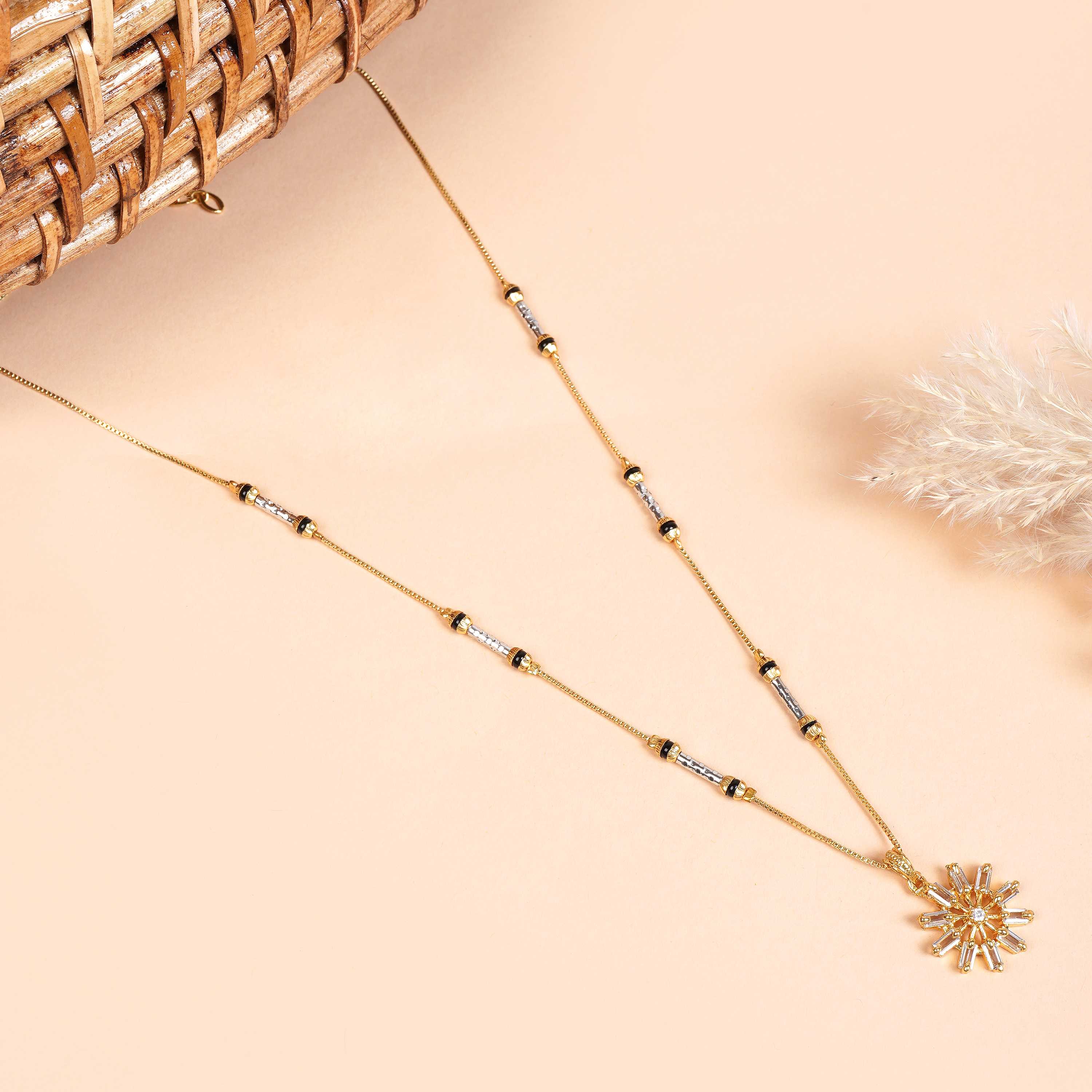 Surajmukhi Gold Plated Mangalsutra