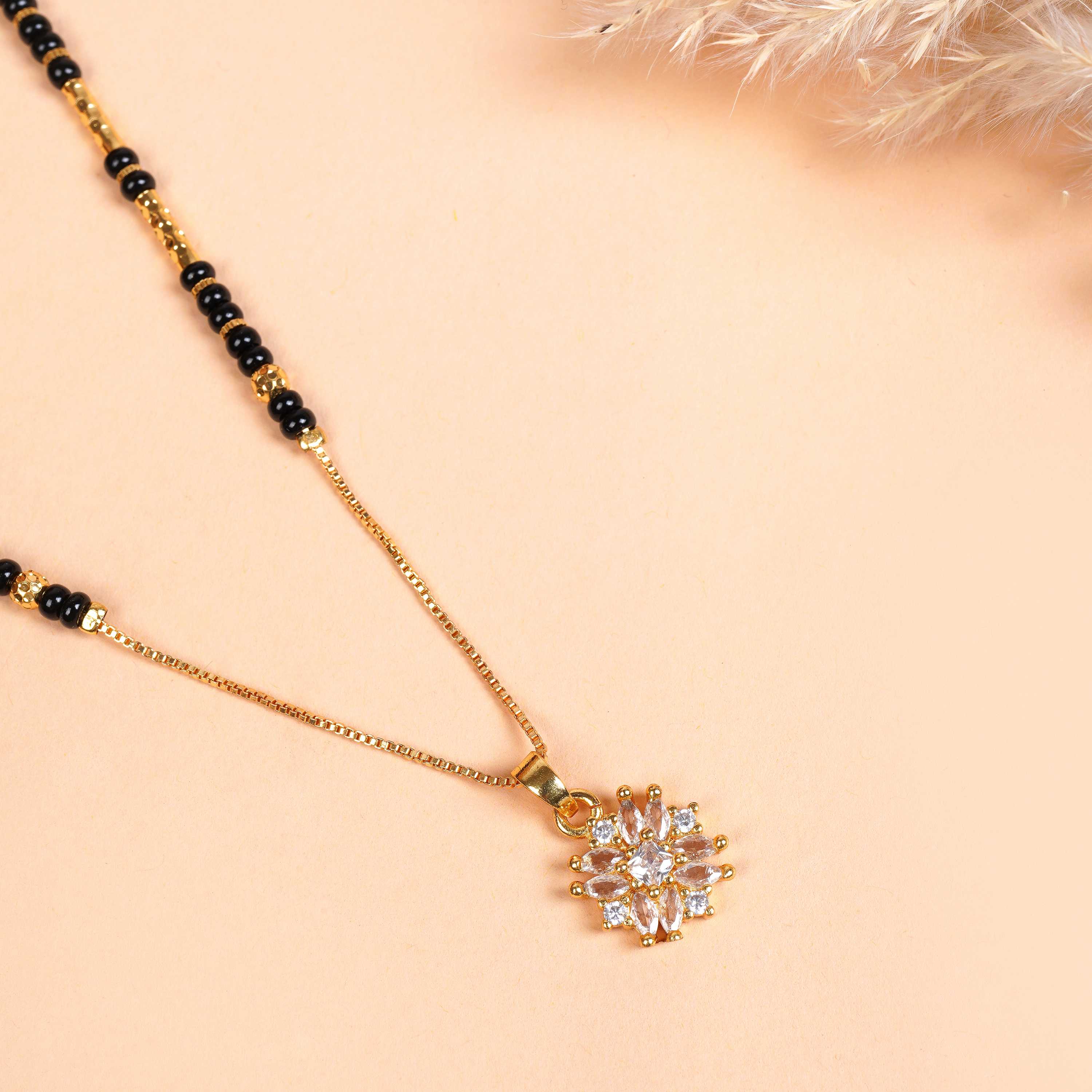 Zeenat Gold Plated Mangalsutra