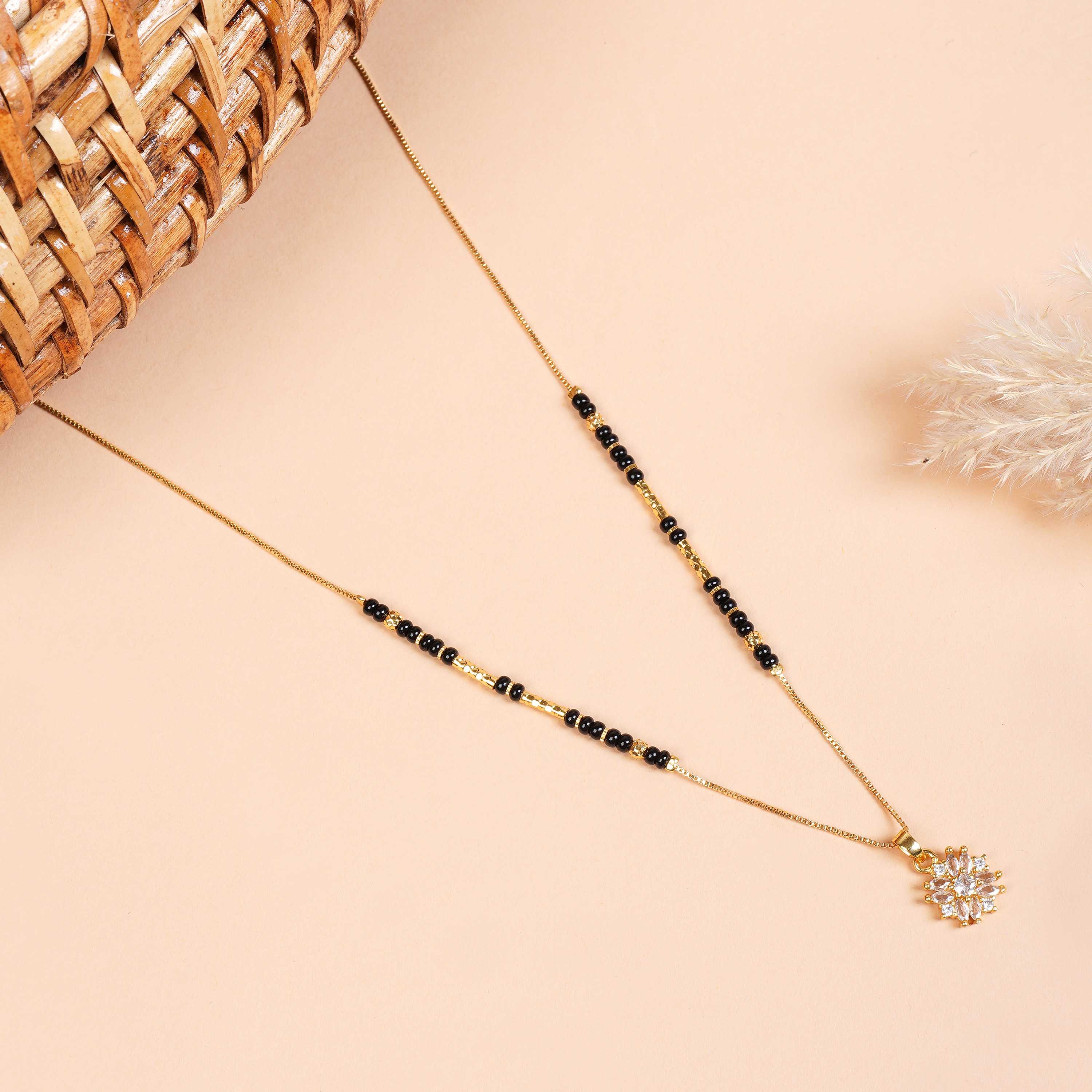 Zeenat Gold Plated Mangalsutra