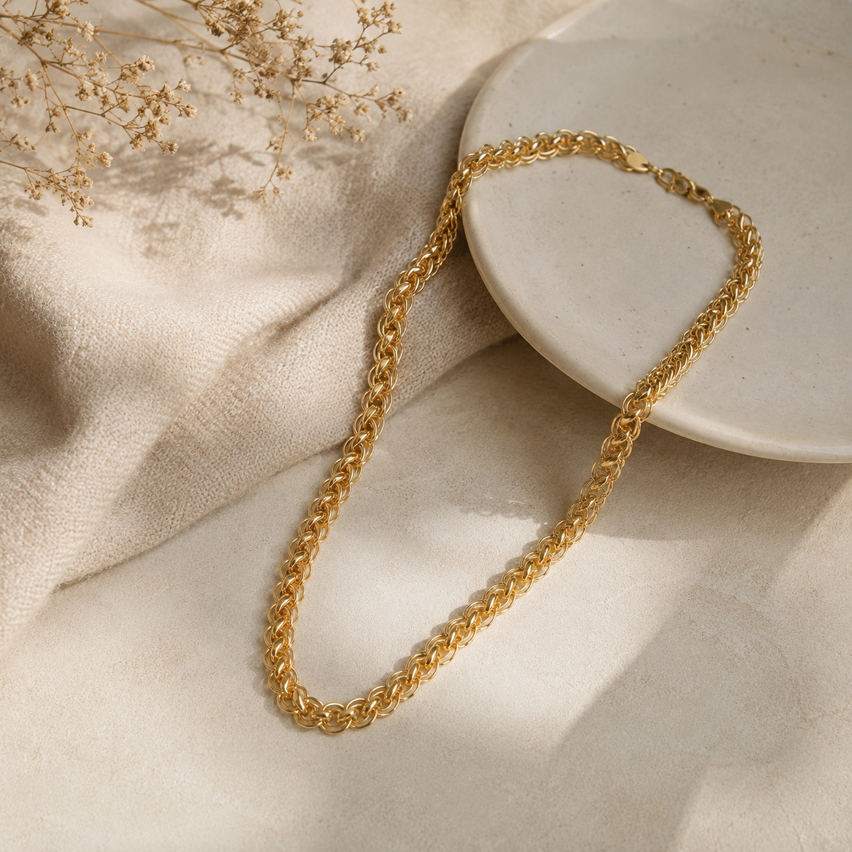 Simran Gold Plated Necklace