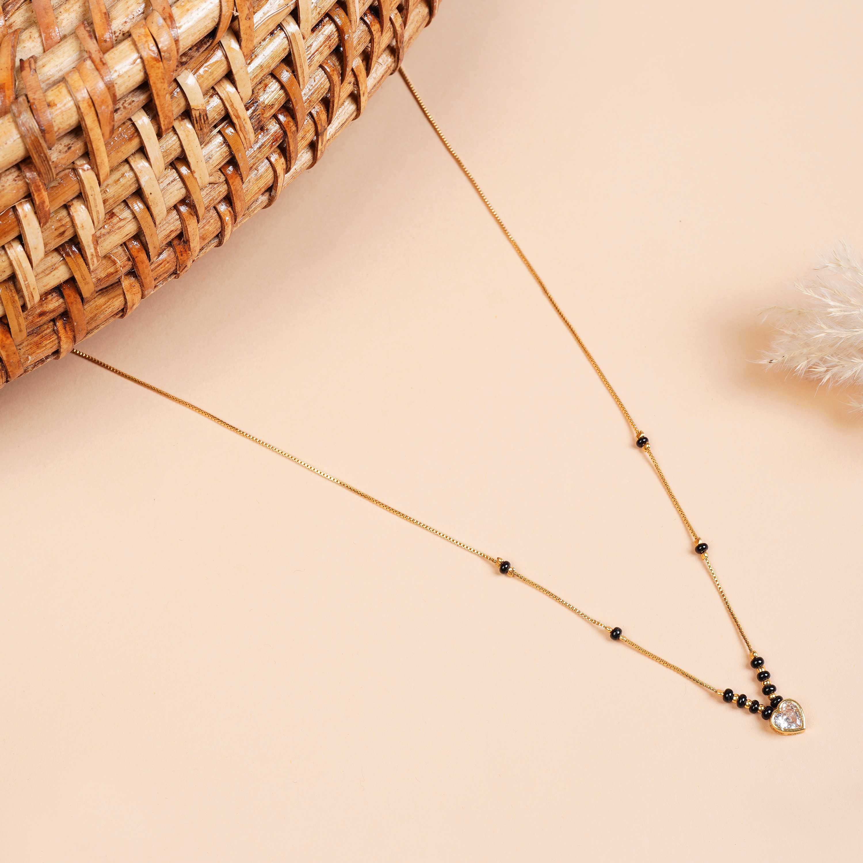 Mahi Gold plated Mangalsutra