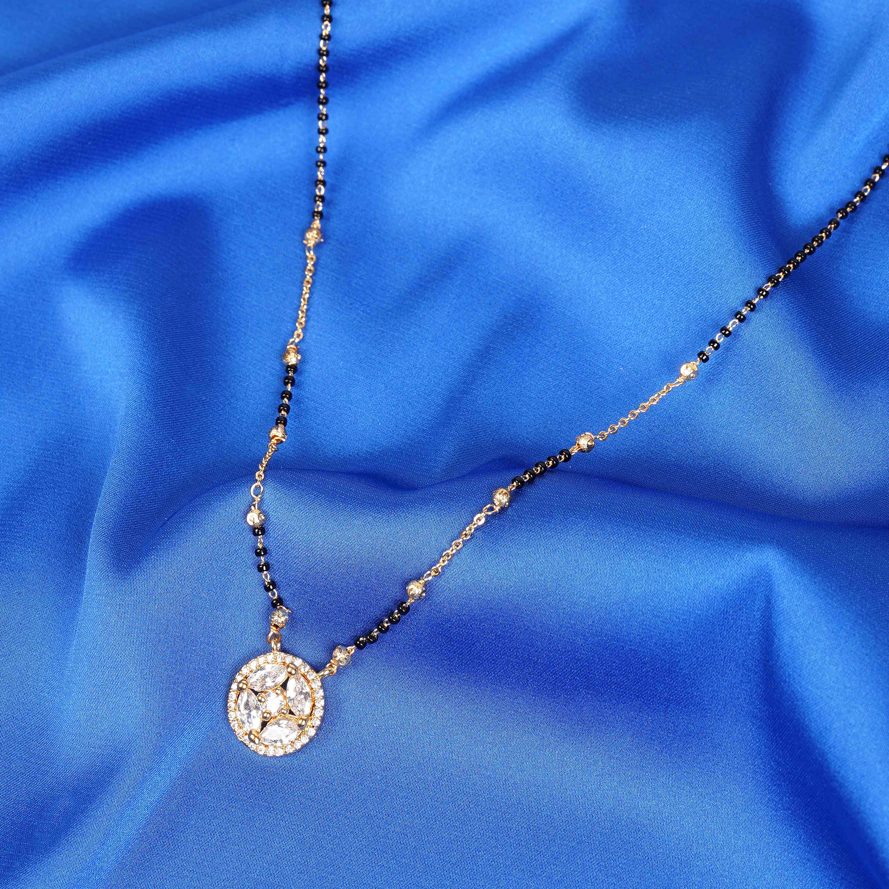 Kavya Five Stone Mangalsutra