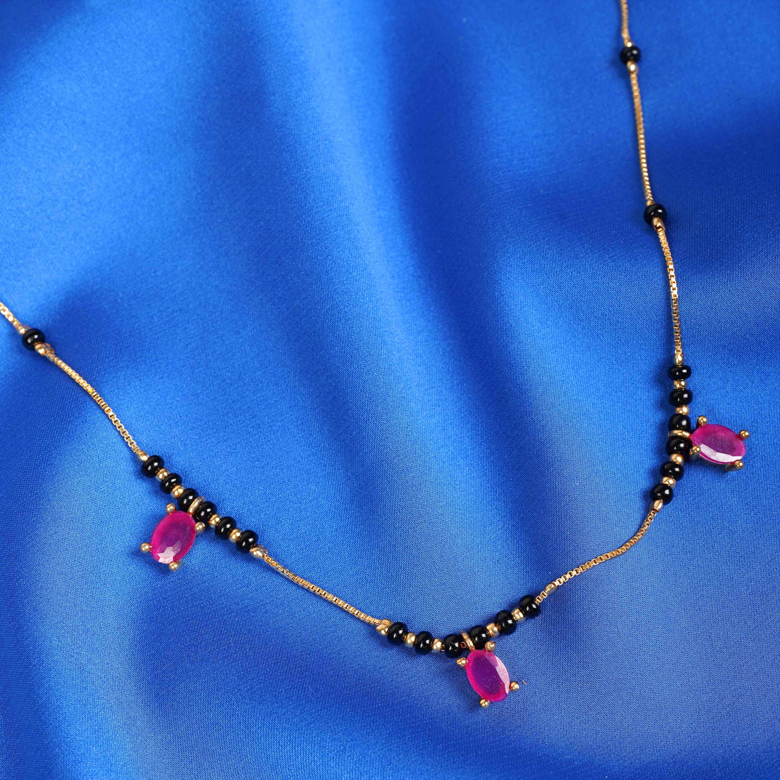 Kiara Gold Plated Mangalsutra