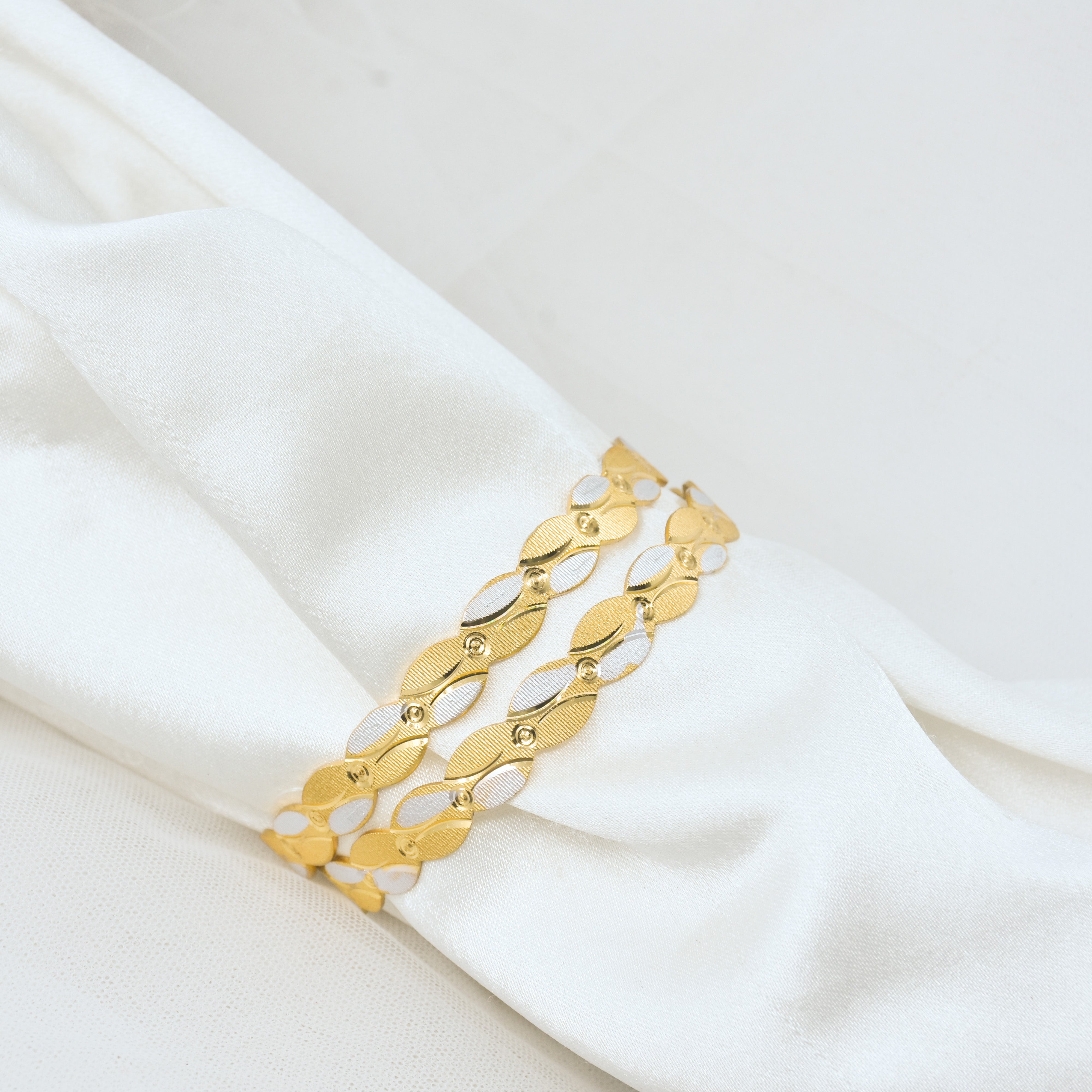 Lishika Gold Plated Bangles ( Set of 2 )