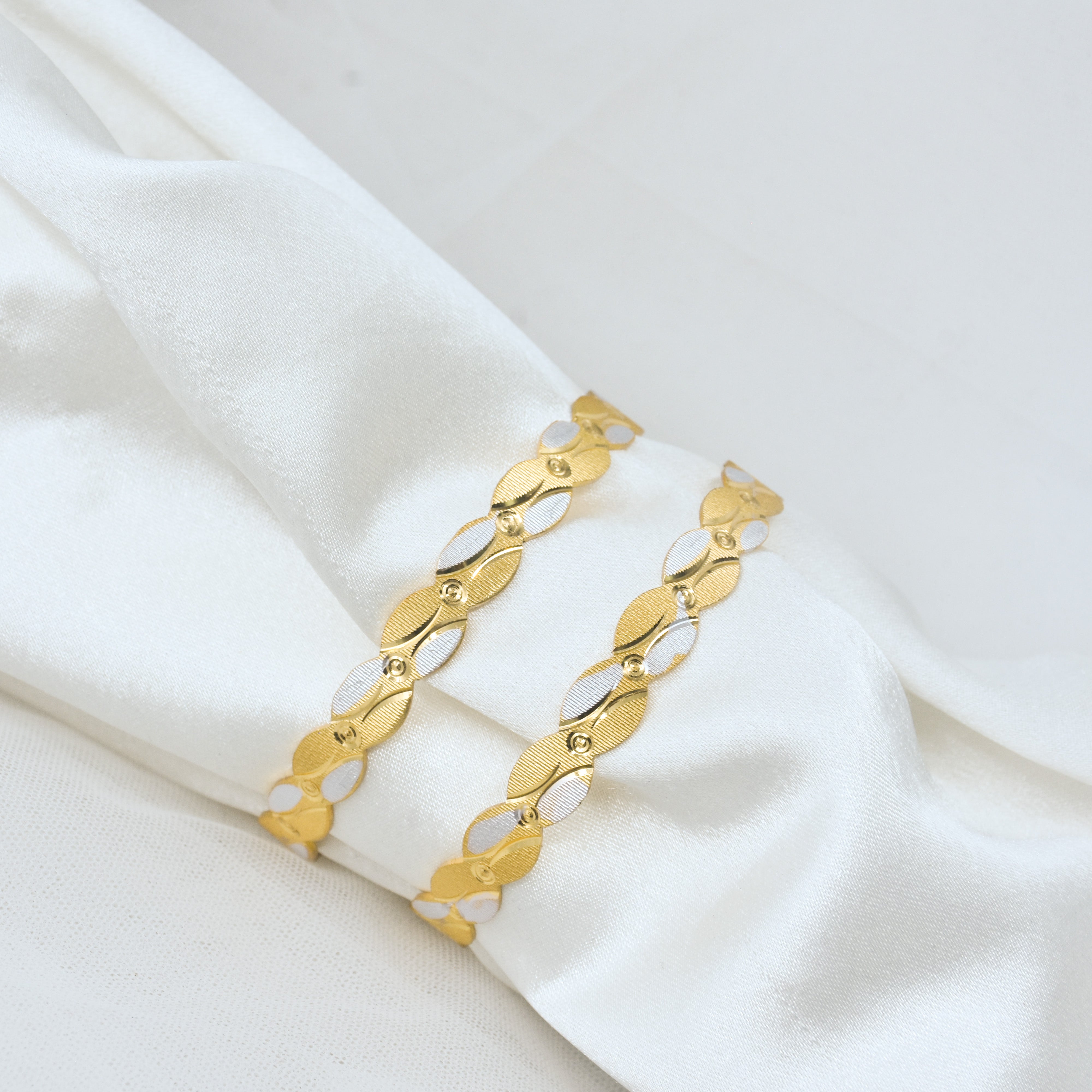 Lishika Gold Plated Bangles ( Set of 2 )