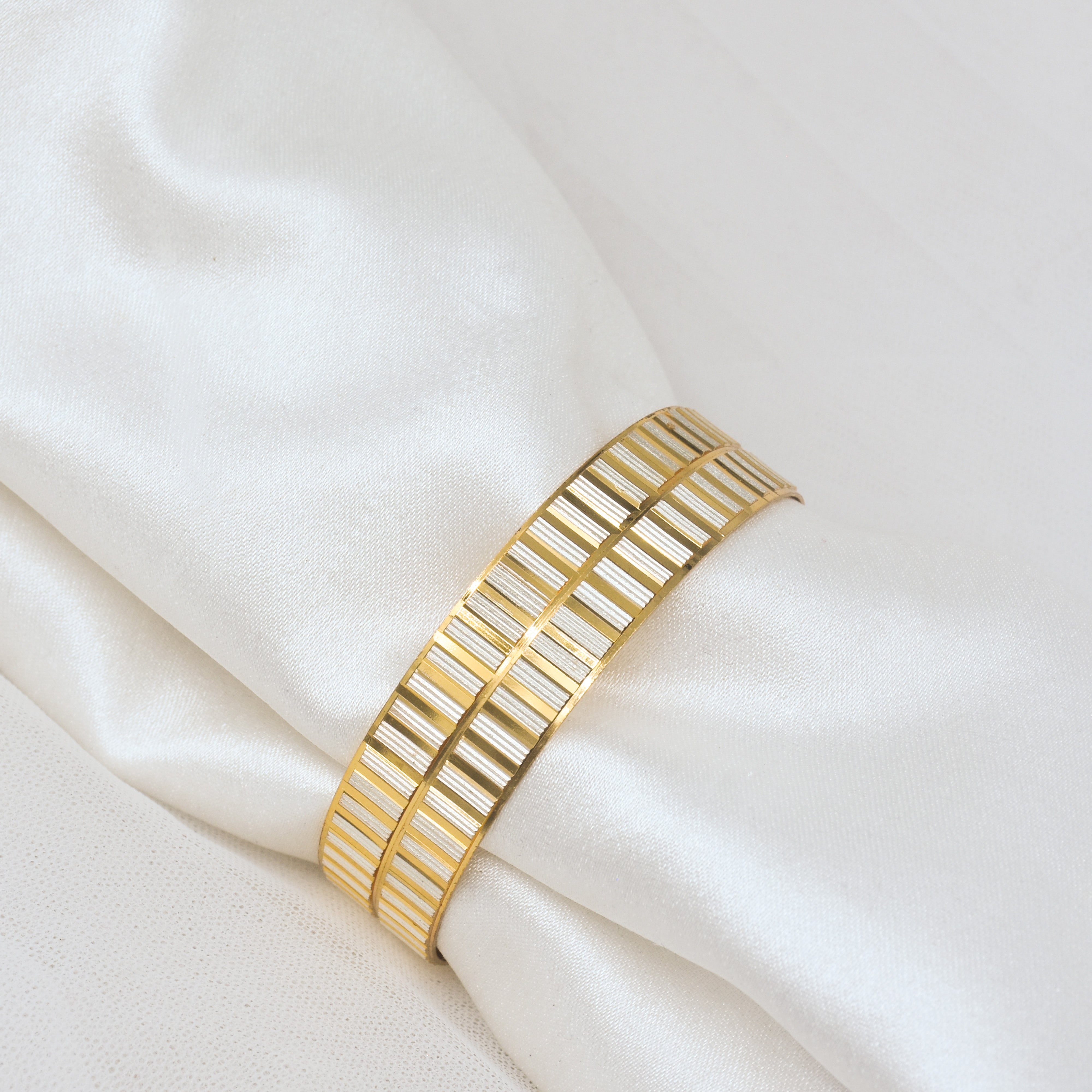Ruvina Gold Plated Bangles ( Set of 2 )