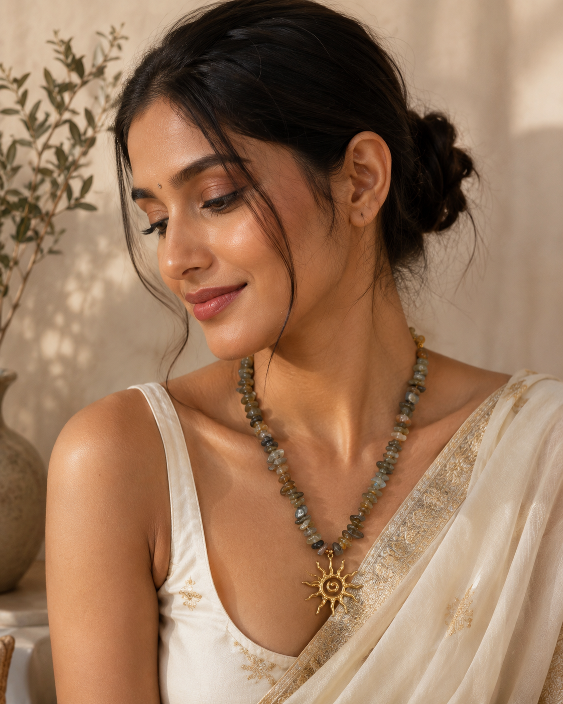 Shreya Gold Plated Necklace