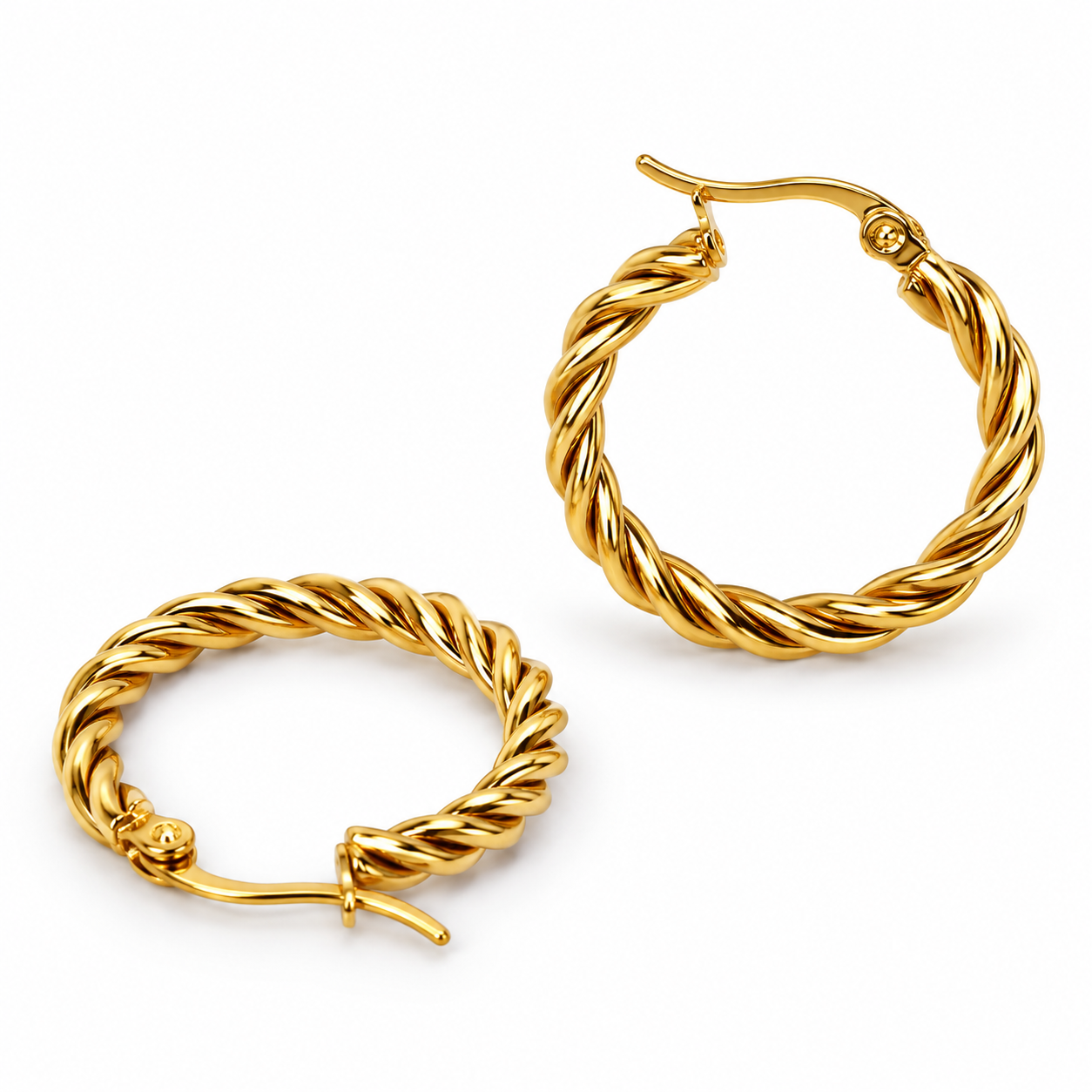 Saaryaa Gold plated Hoops Earings