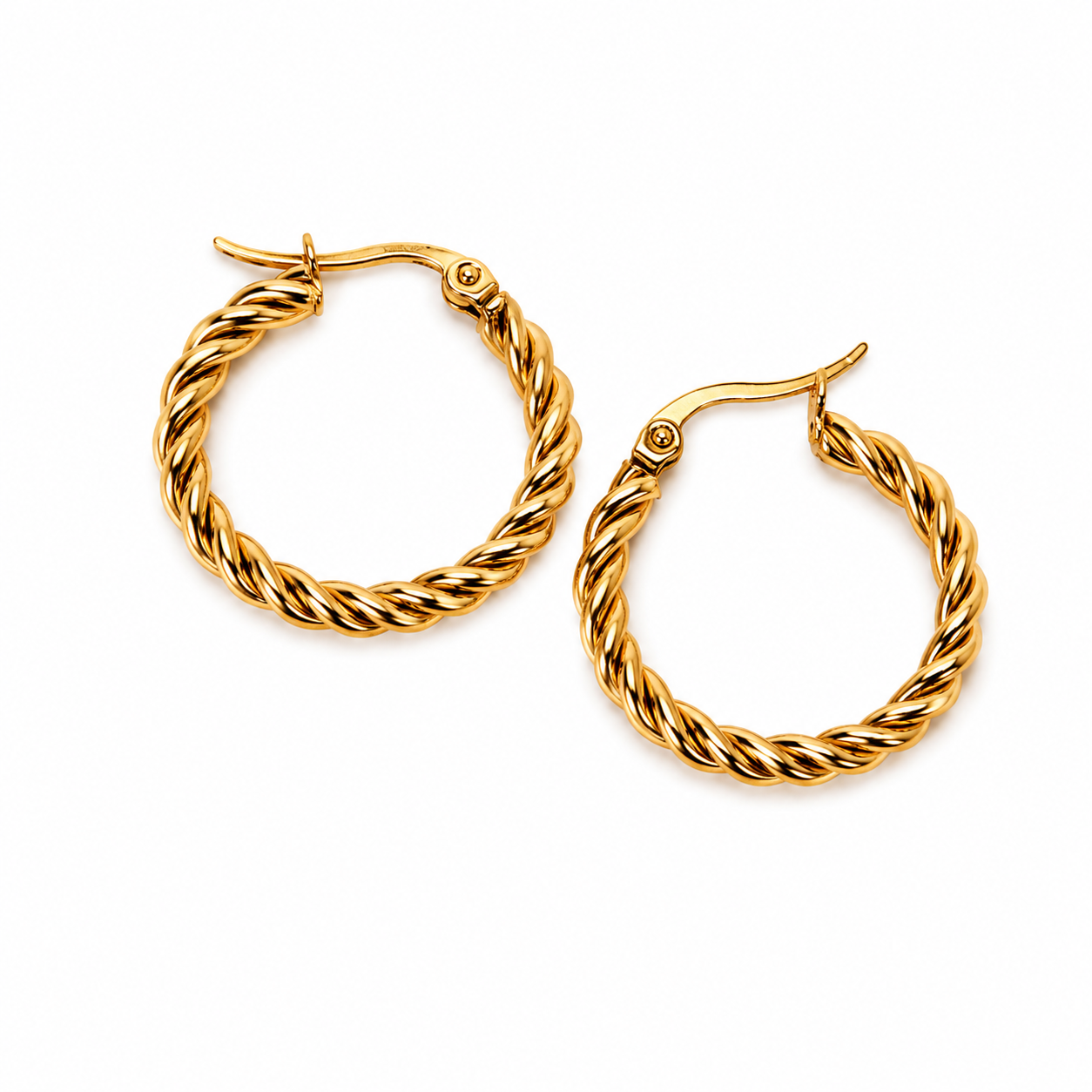 Saaryaa Gold plated Hoops Earings