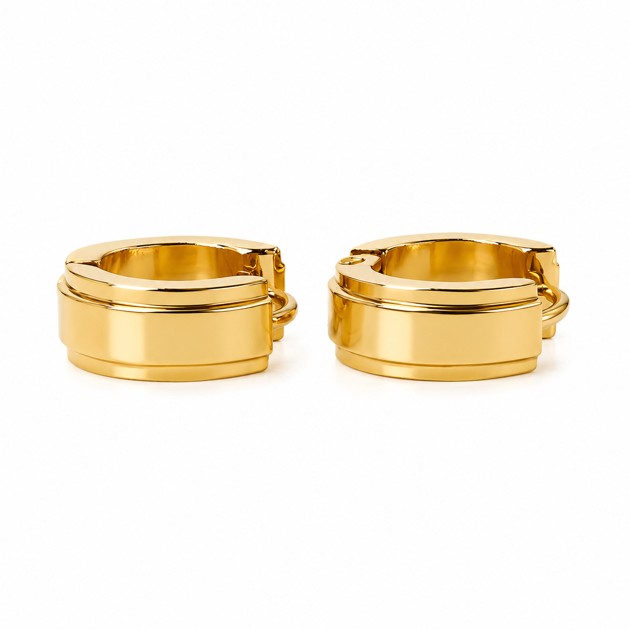 Aadravi Gold plated Hoops Earings