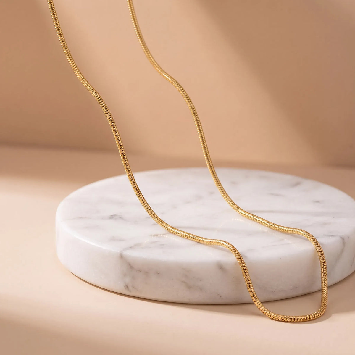 Gold plated chain