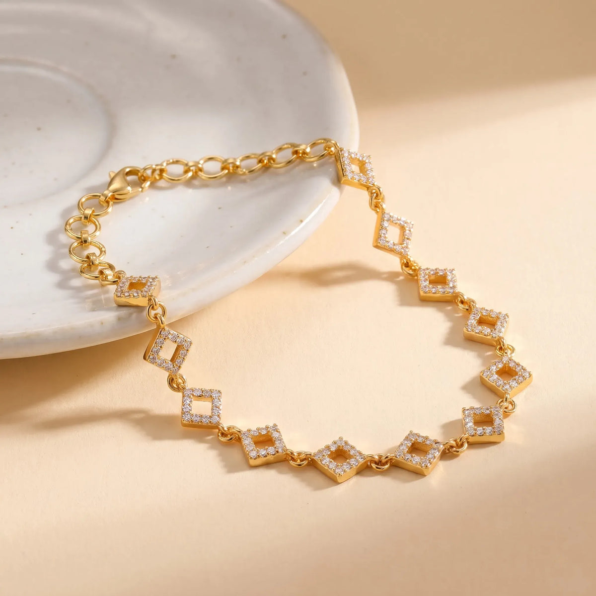 Ananya Gold Plated Bracelet