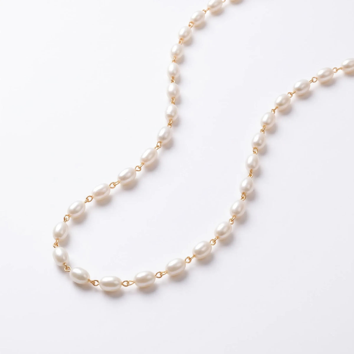 Muktaa Oval Pearl Mala