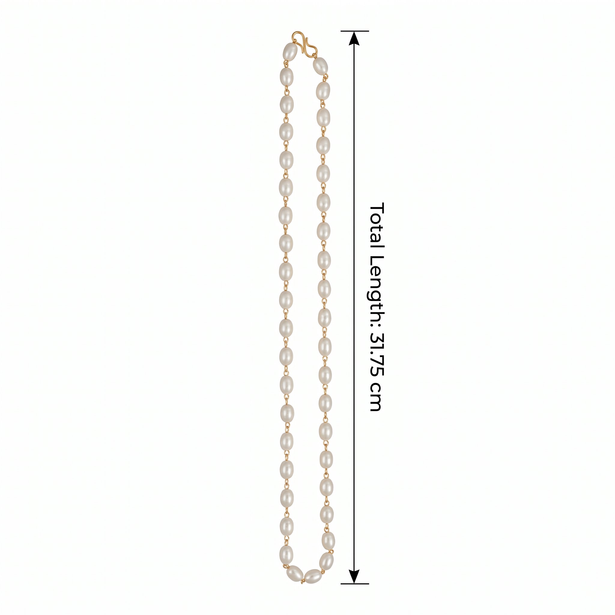 Muktaa Oval Pearl Mala