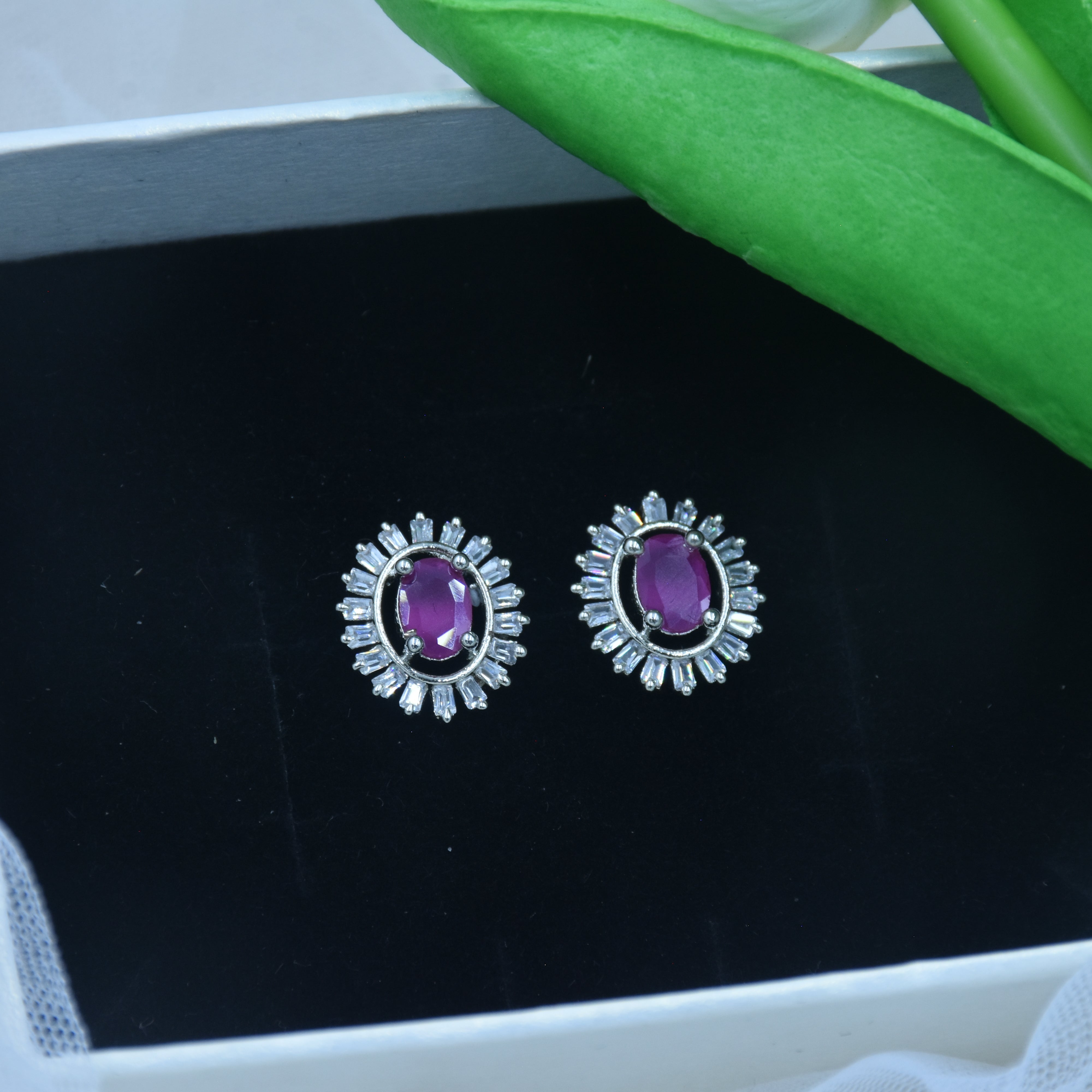 Ruhisha Diamond Cut Earrings