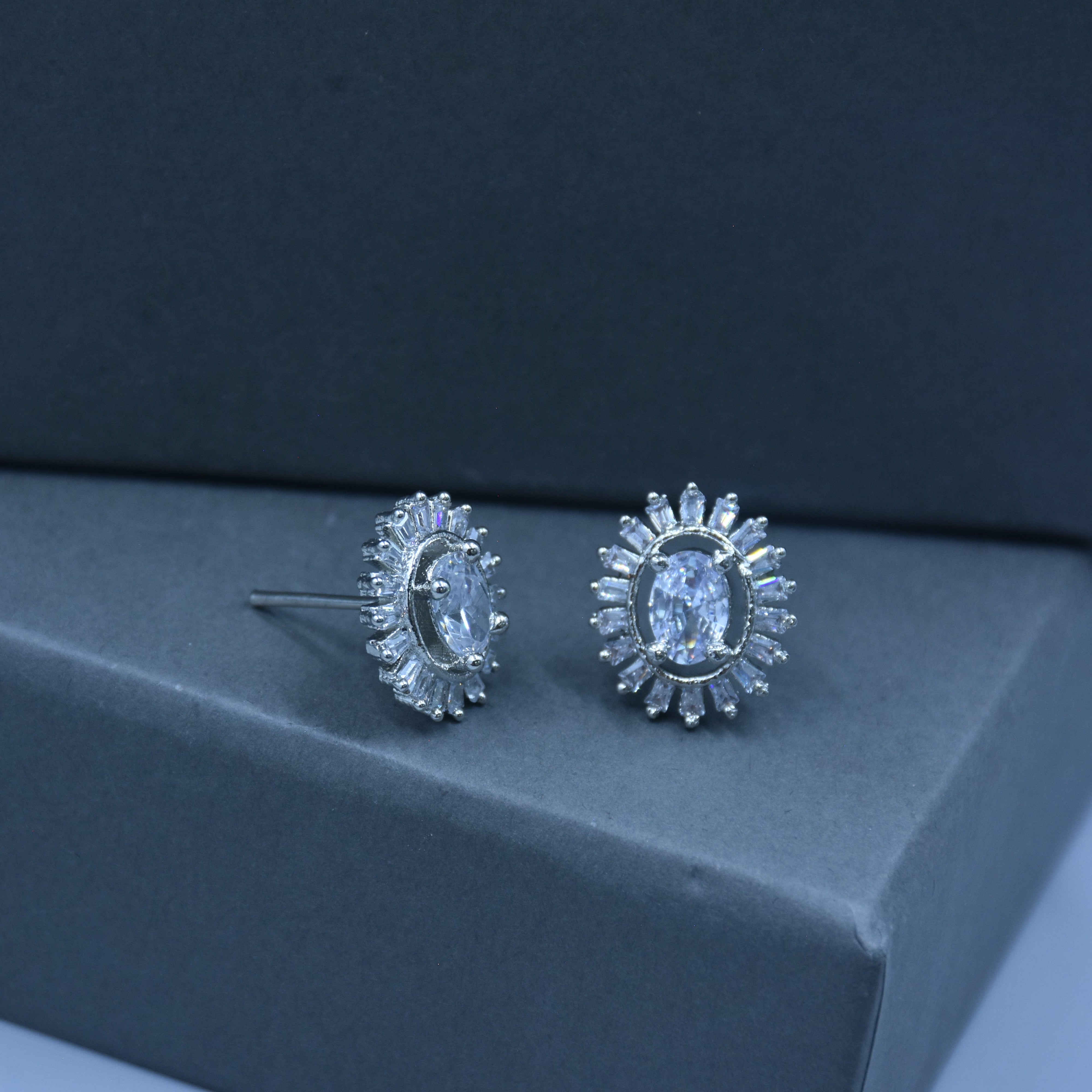 Ruhisha Diamond Cut Earrings