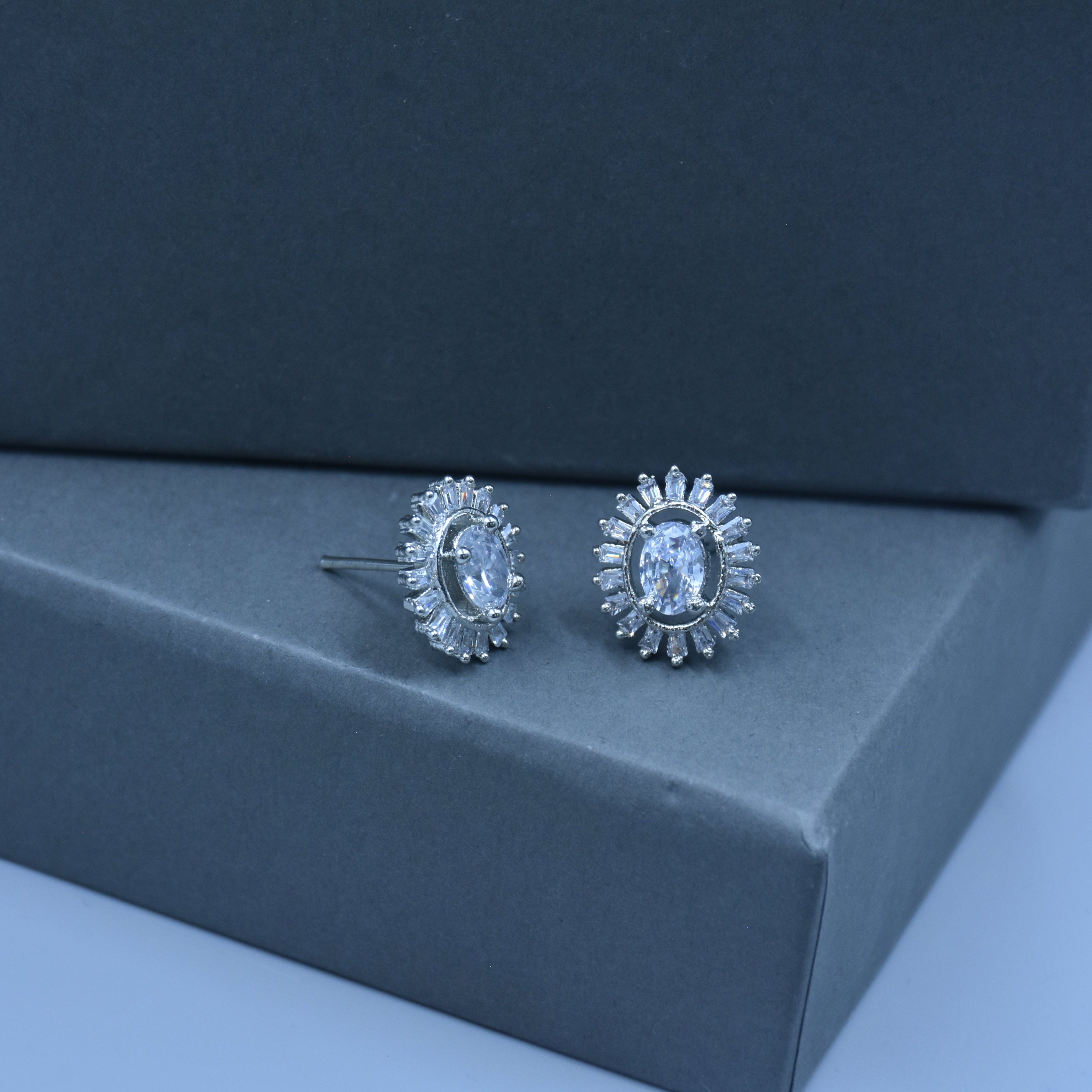 Ruhisha Diamond Cut Earrings