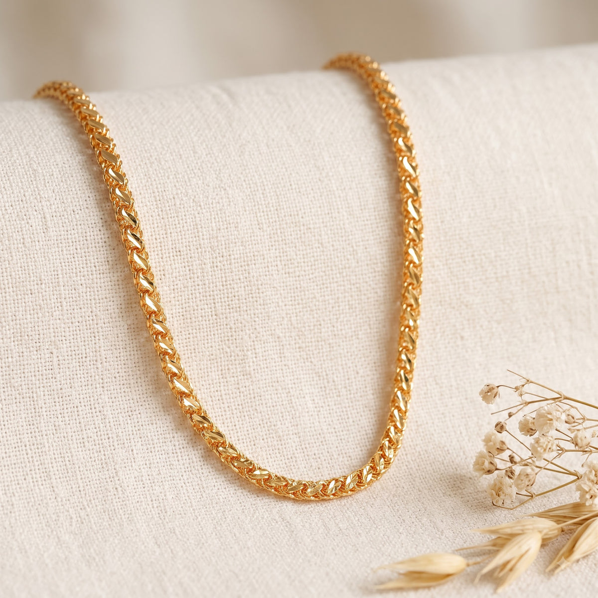 Simran Gold Plated Necklace