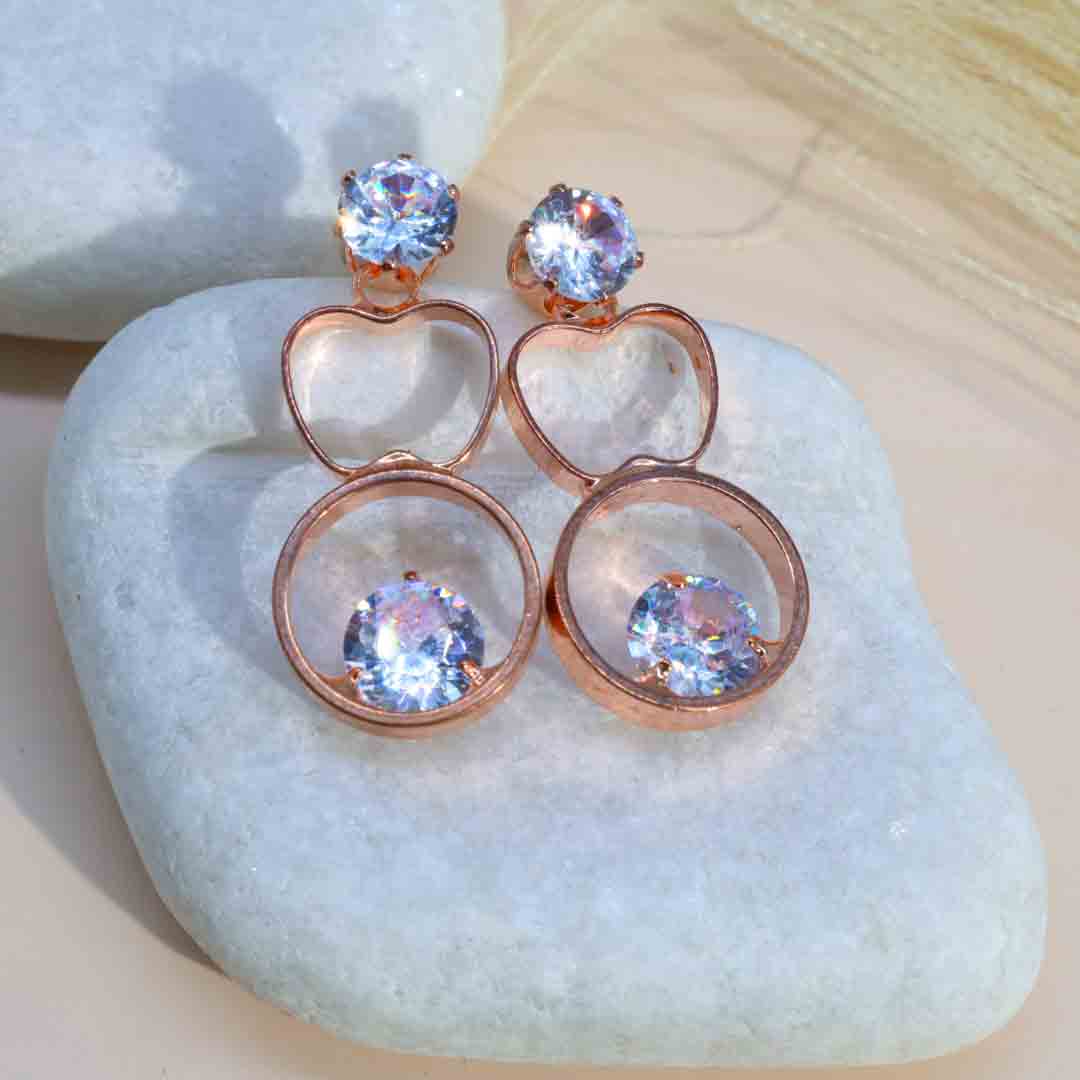 Ruvika Solitaire Earrings