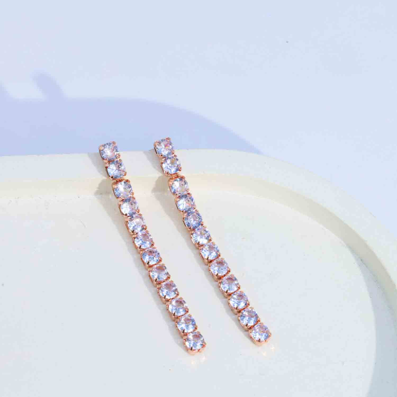 Aranaya Solitaire Earrings