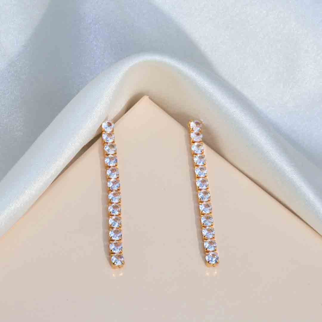 Aranaya Solitaire Earrings
