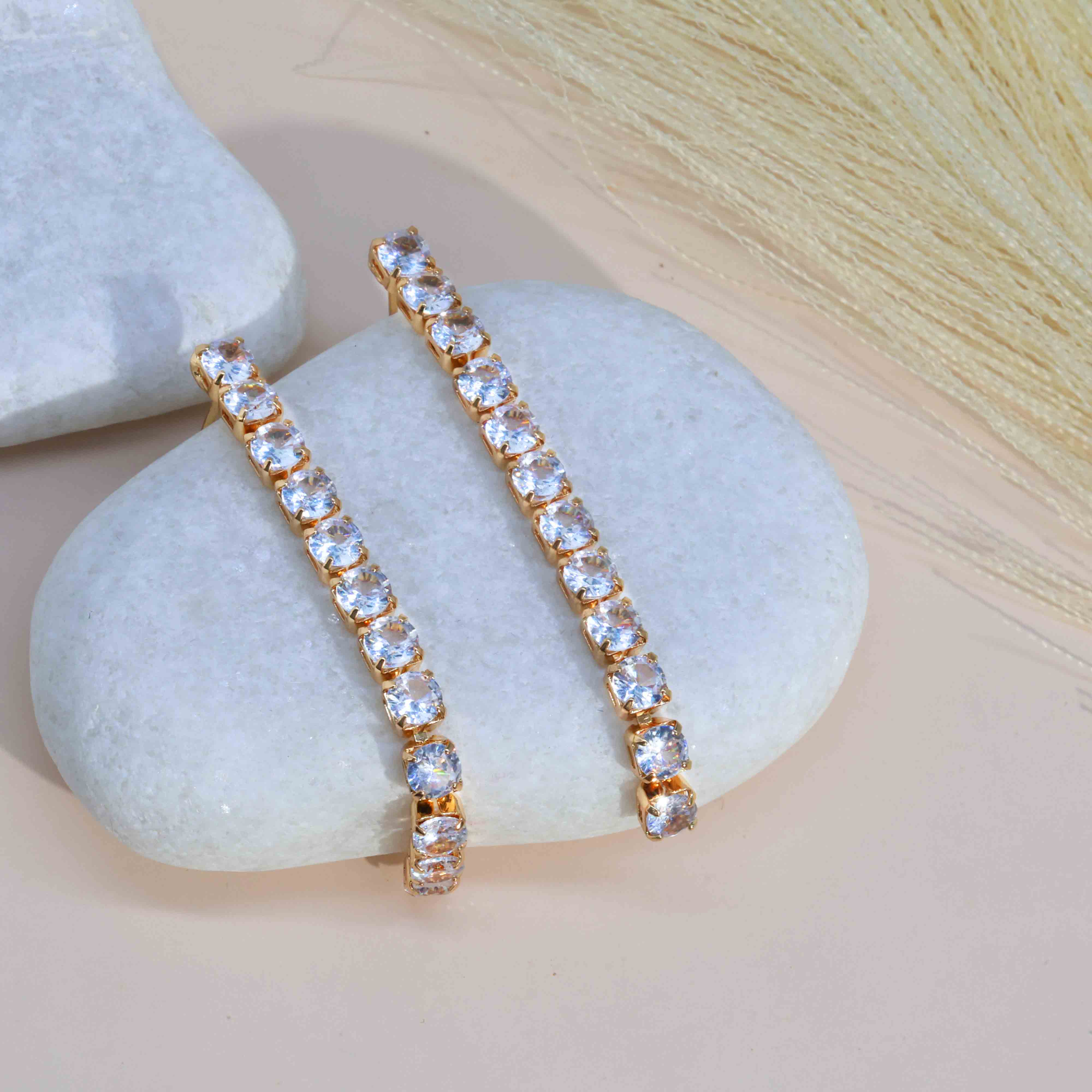 Aranaya Solitaire Earrings