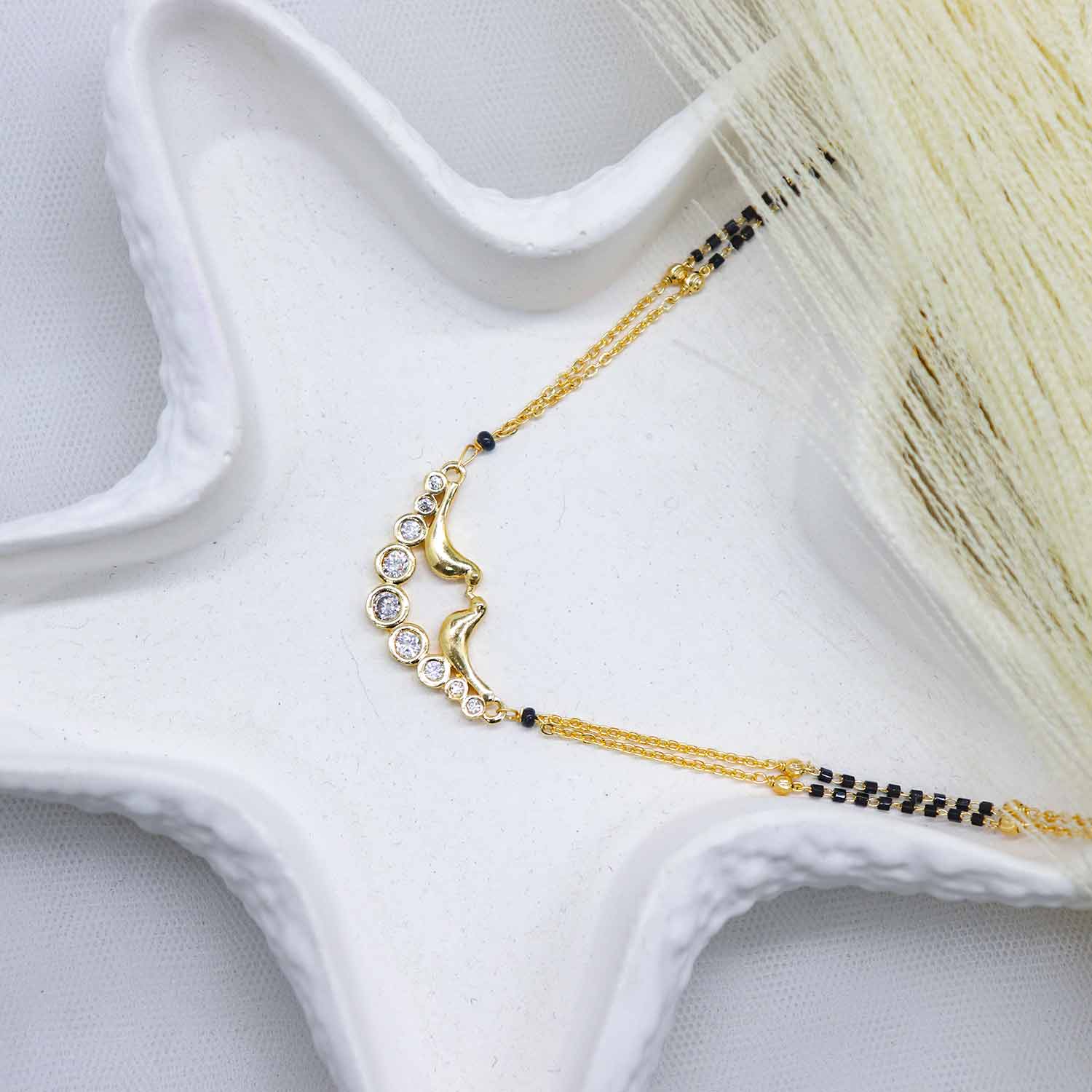 Dolly Gold Plated Mangalsutra