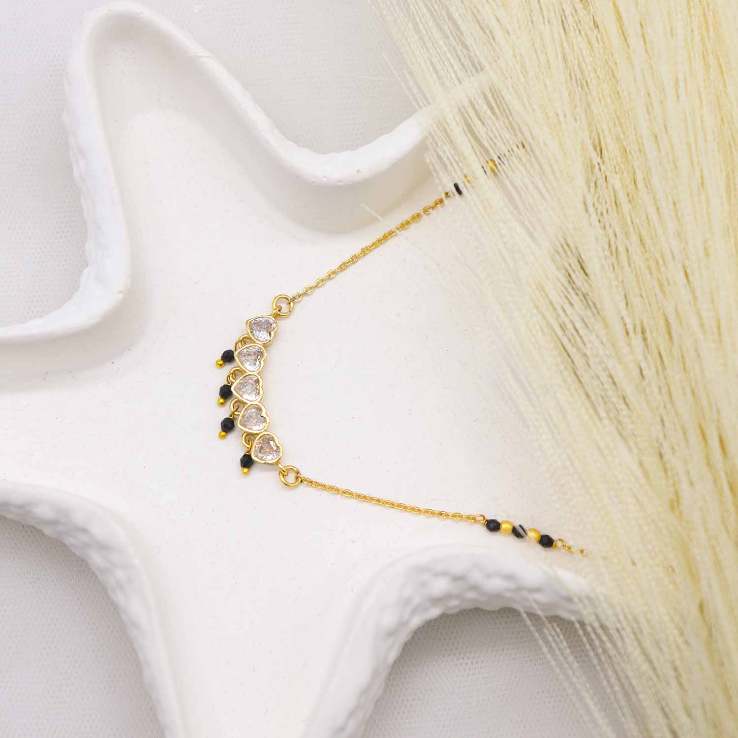 Nikita Gold Plated Mangalsutra