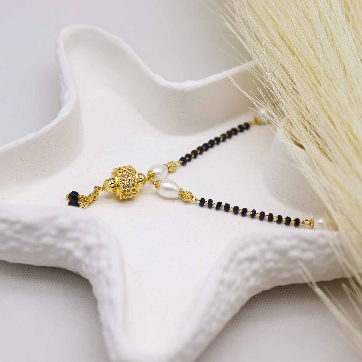 Royal Pearl Drop Mangalsutra