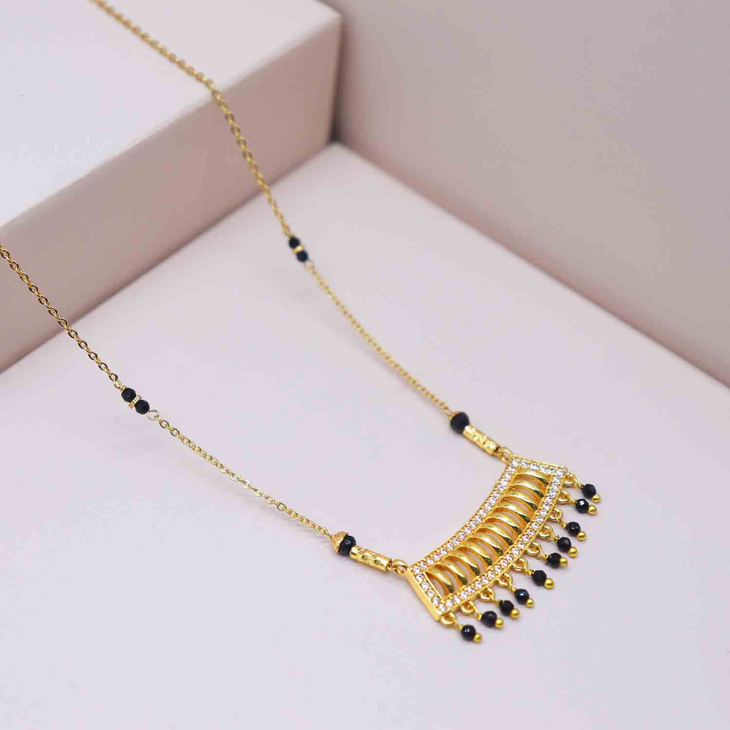 Amrita Gold plated Mangalsutra