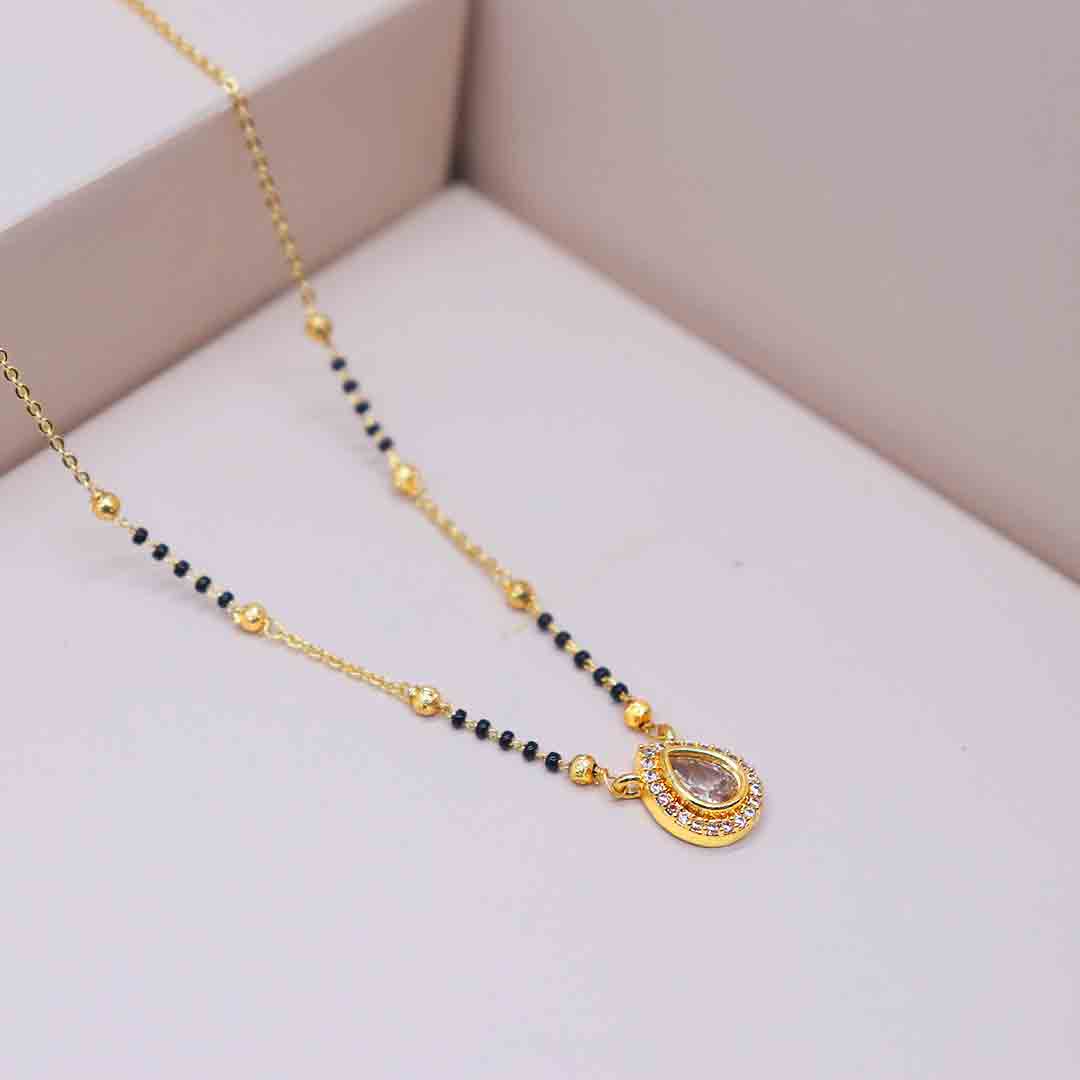 Harshita Gold Plated Mangalsutra