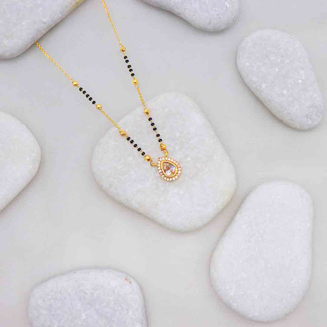 Harshita Gold Plated Mangalsutra